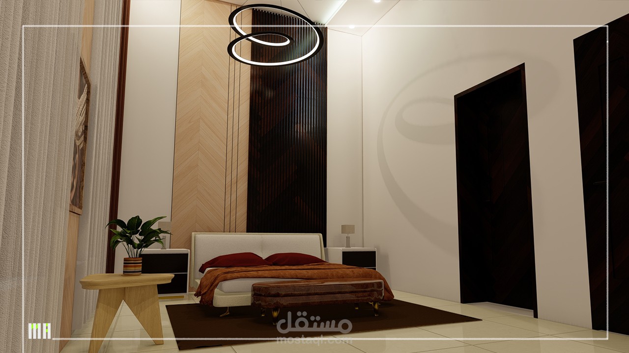 تصميم داخلي..غرفة نوم ماستر.. الكويت