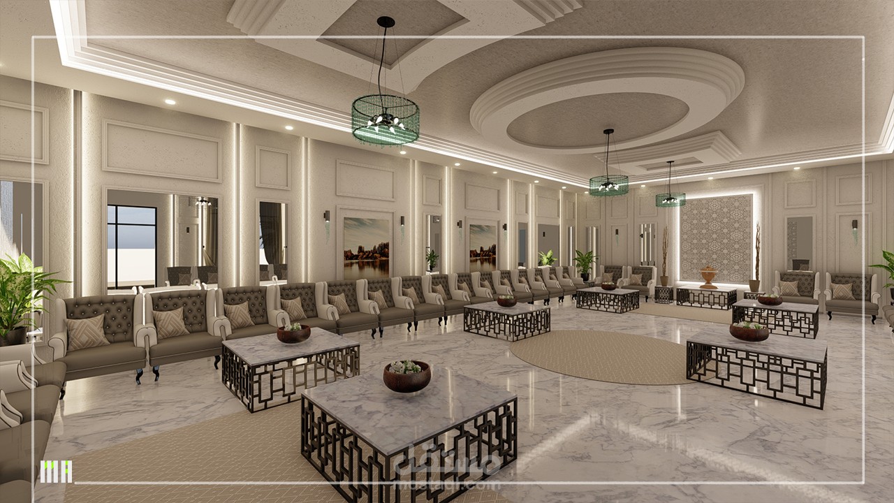 تصميم داخلي..مجلس رجال..نيوكلاسيك