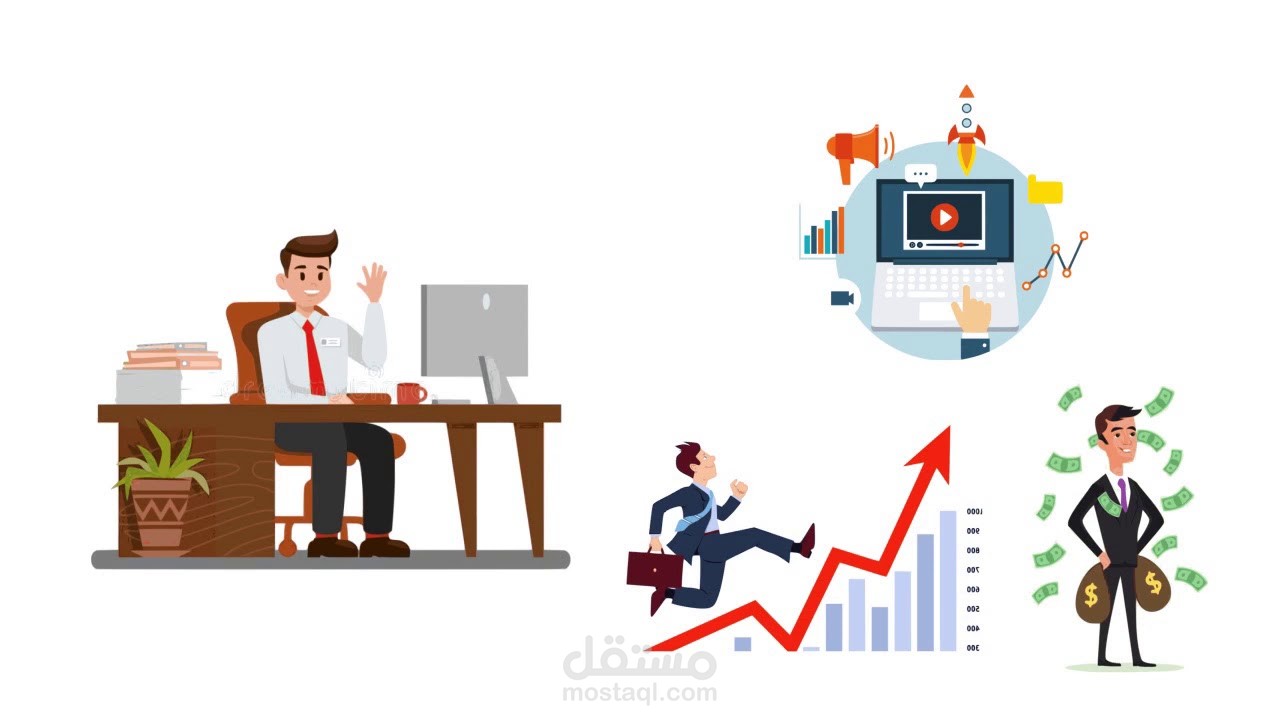 عمل فيدوهات وايت بورد