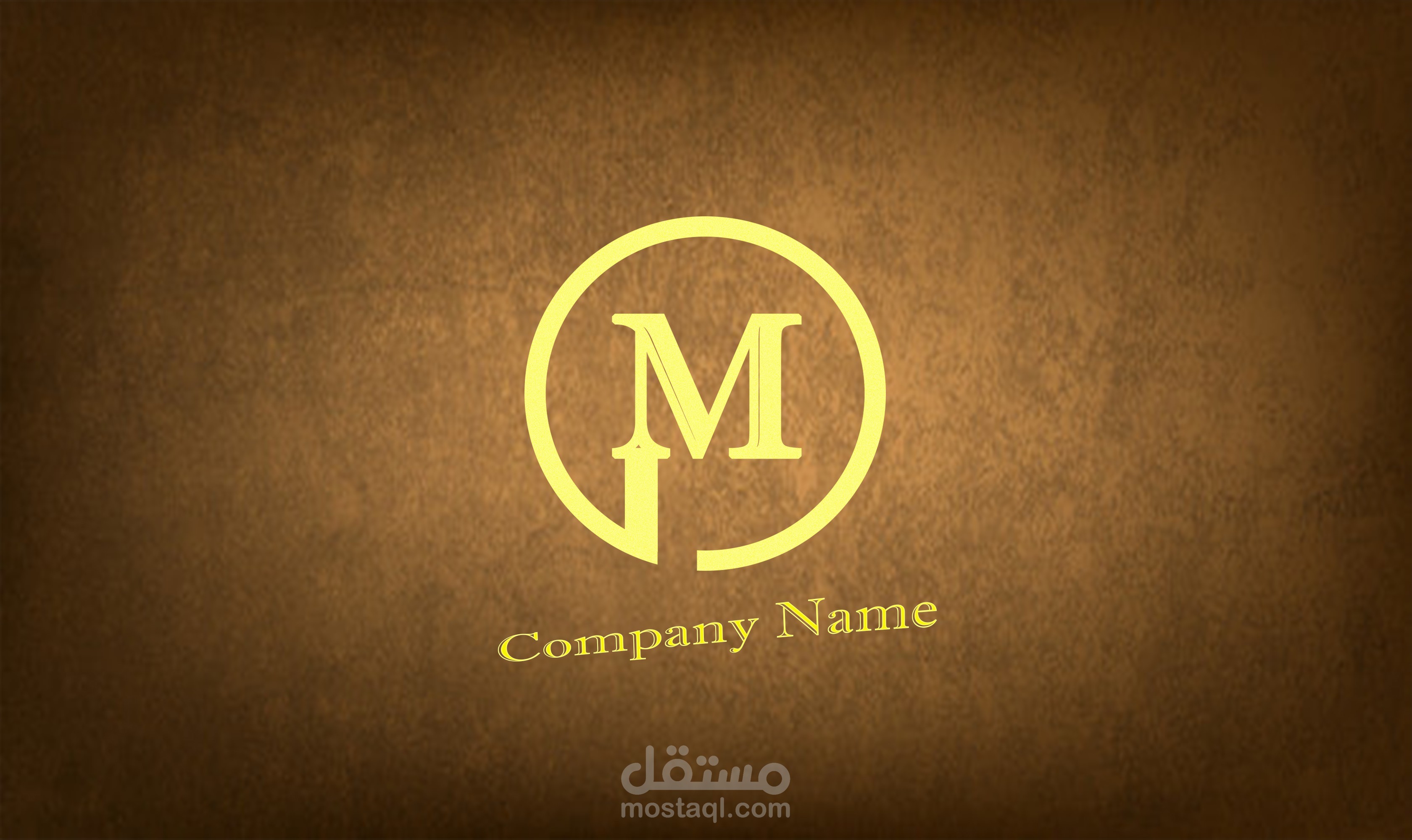 شعار بطريقة احترافية