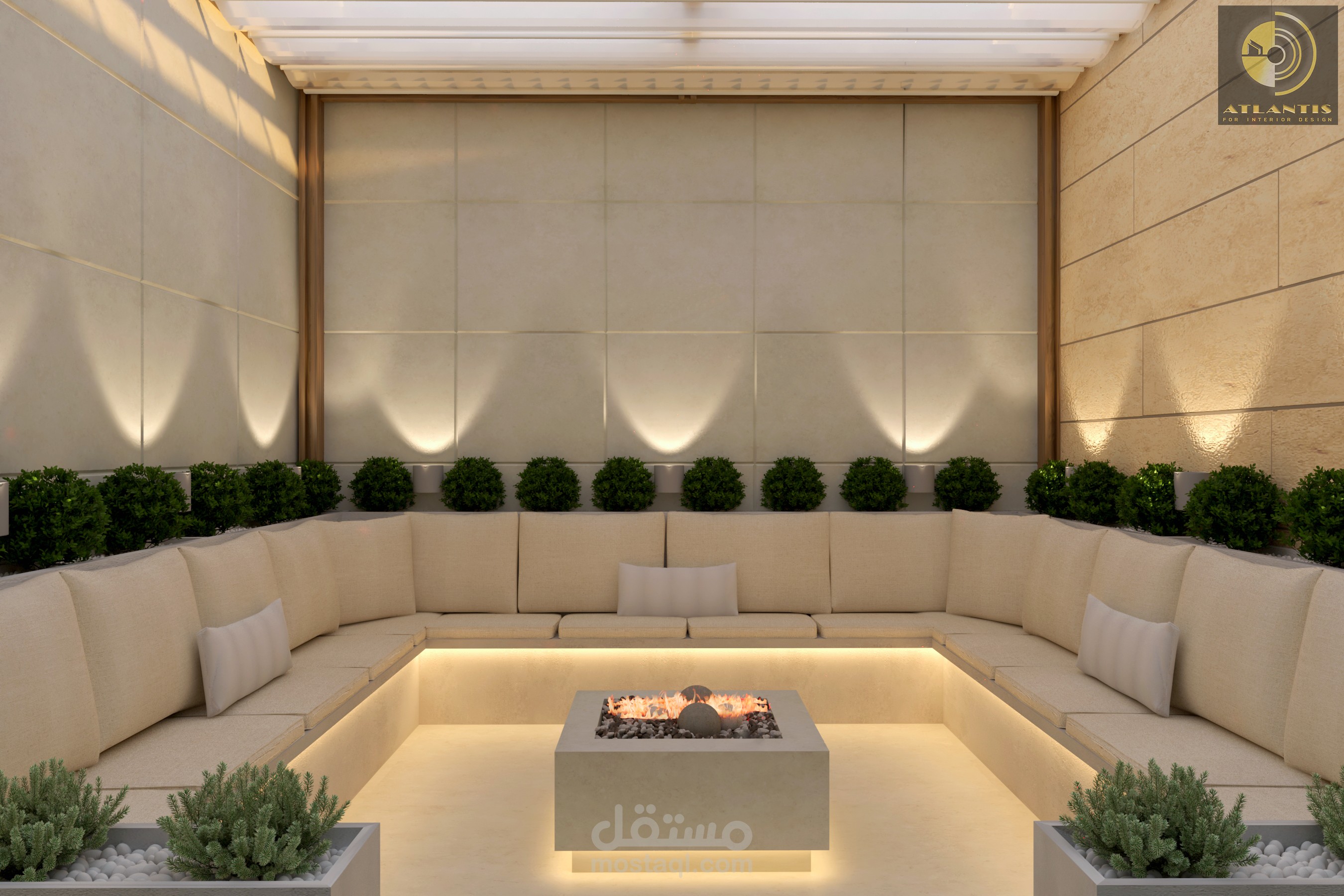 تصميم حديقة داخلية landscape
