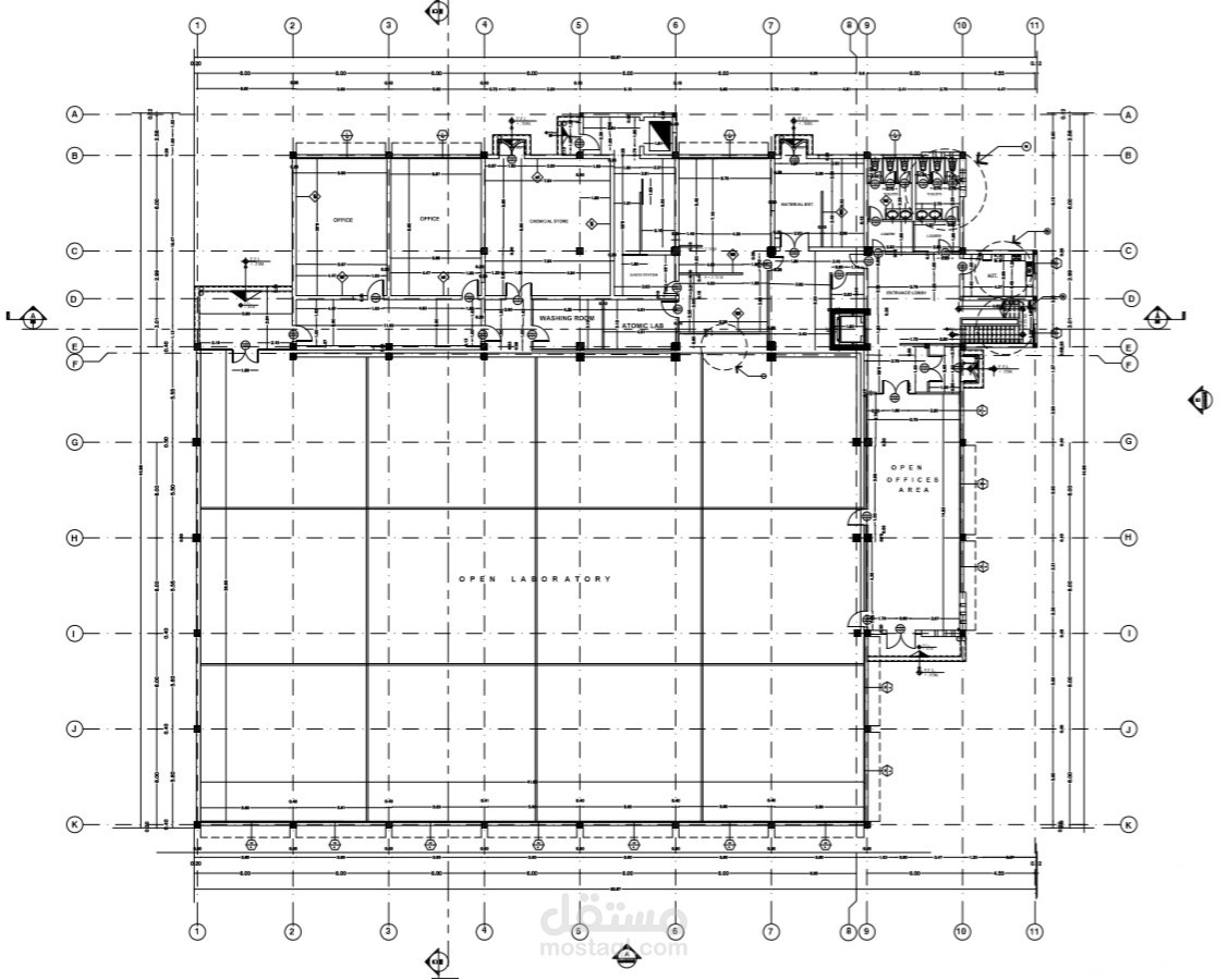 تصميم المخططات المعمارية والتنفيذية علي الاتوكا
