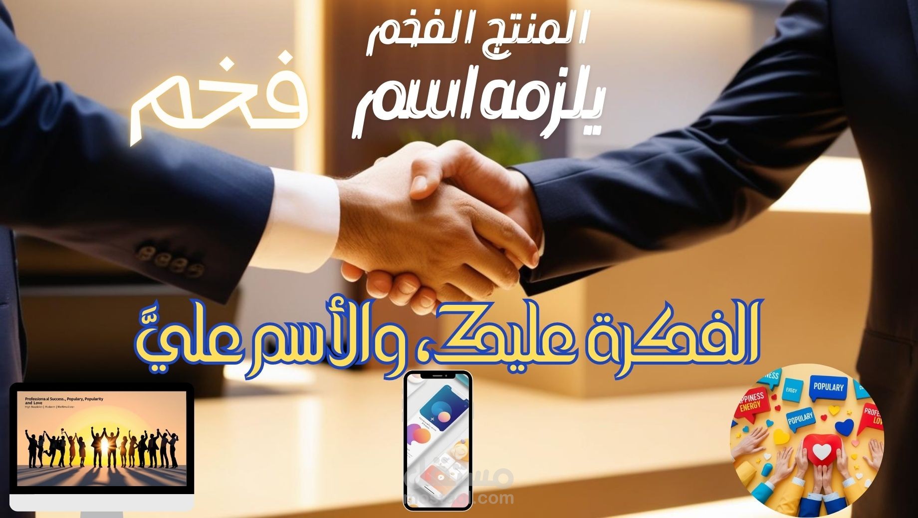 اختيار اسم مميز لمشروعك متجرك القادم
