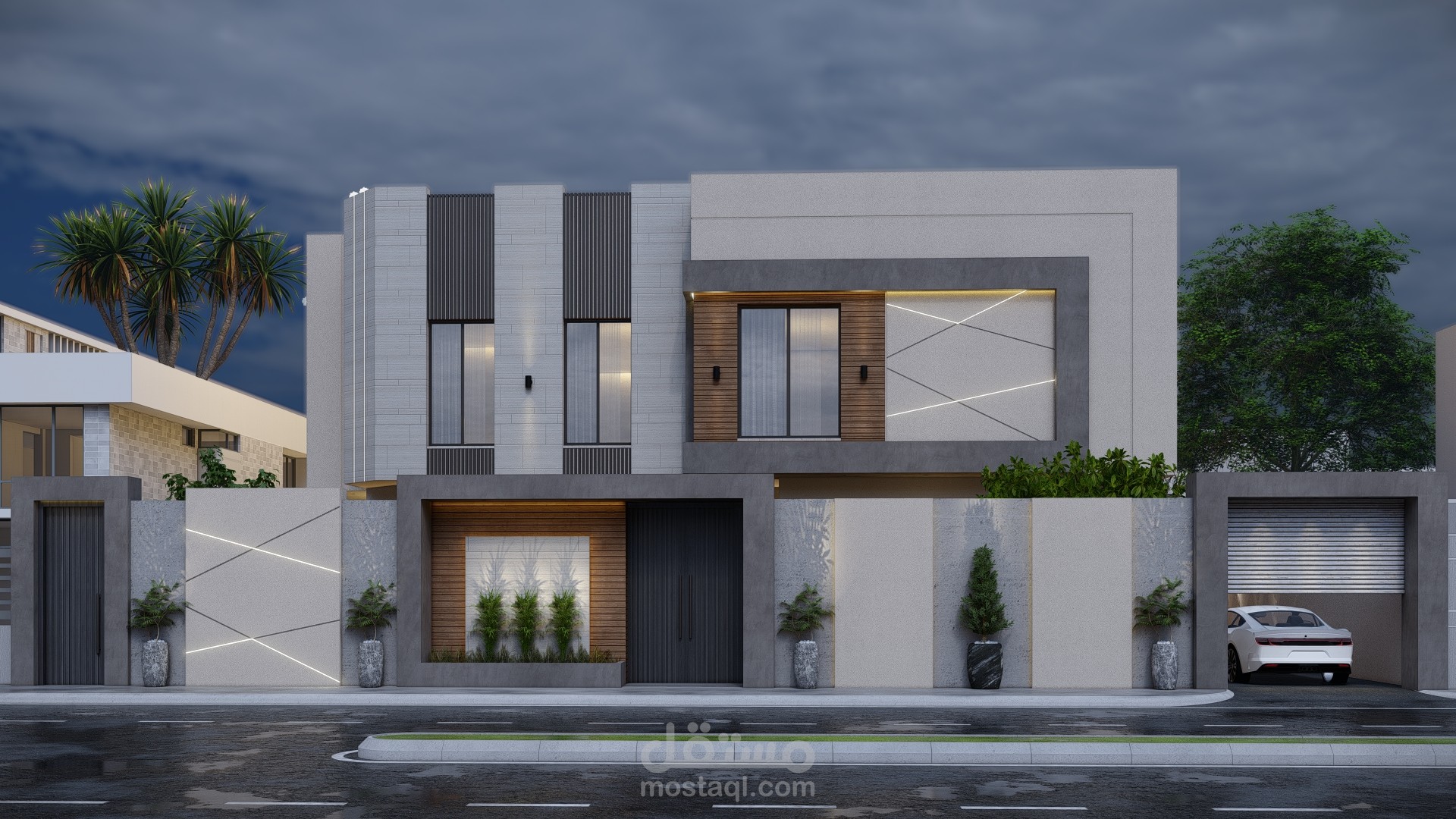 تصميم واجهة معمارية