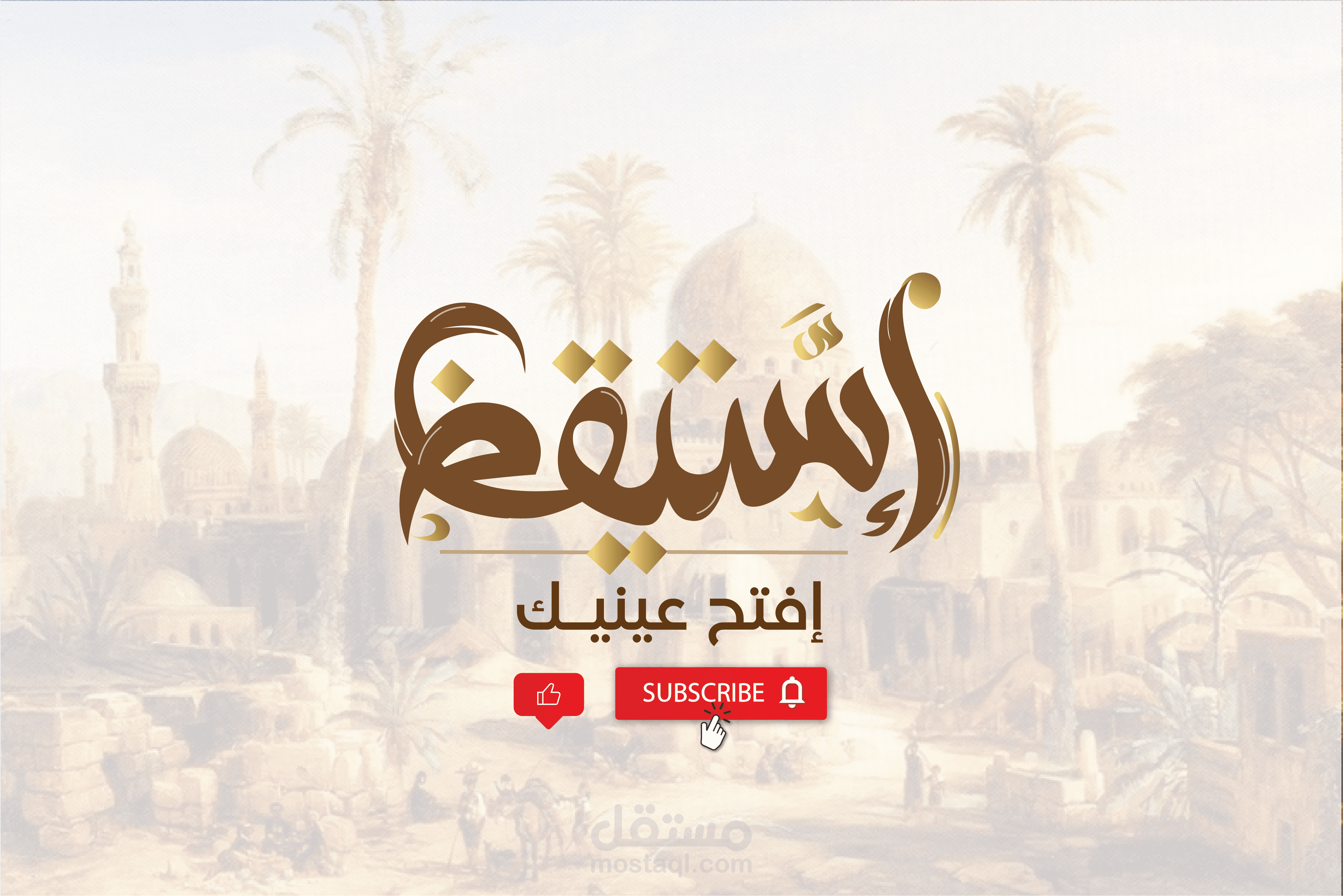 شعار استيقظ لقناة يوتيوب