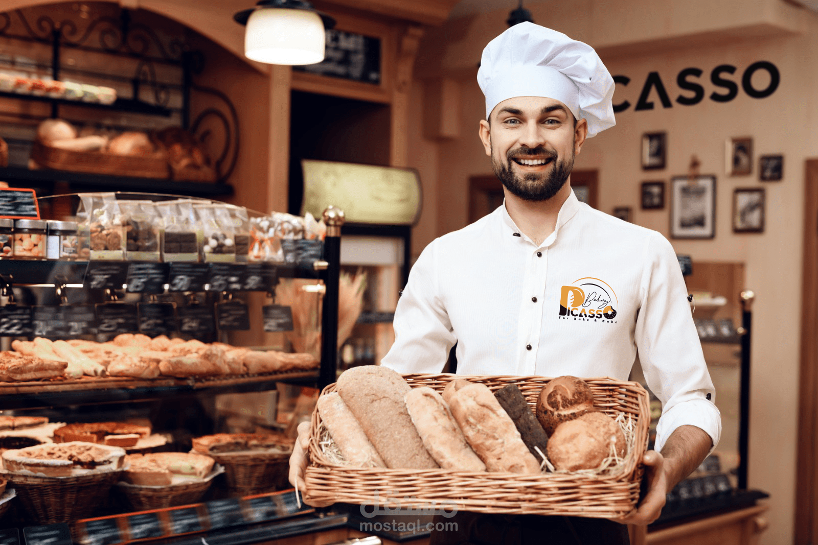 Visual identity (PICASSO Bakery)