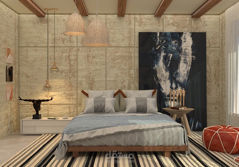 غرفة نوم في الساحل الشمالي