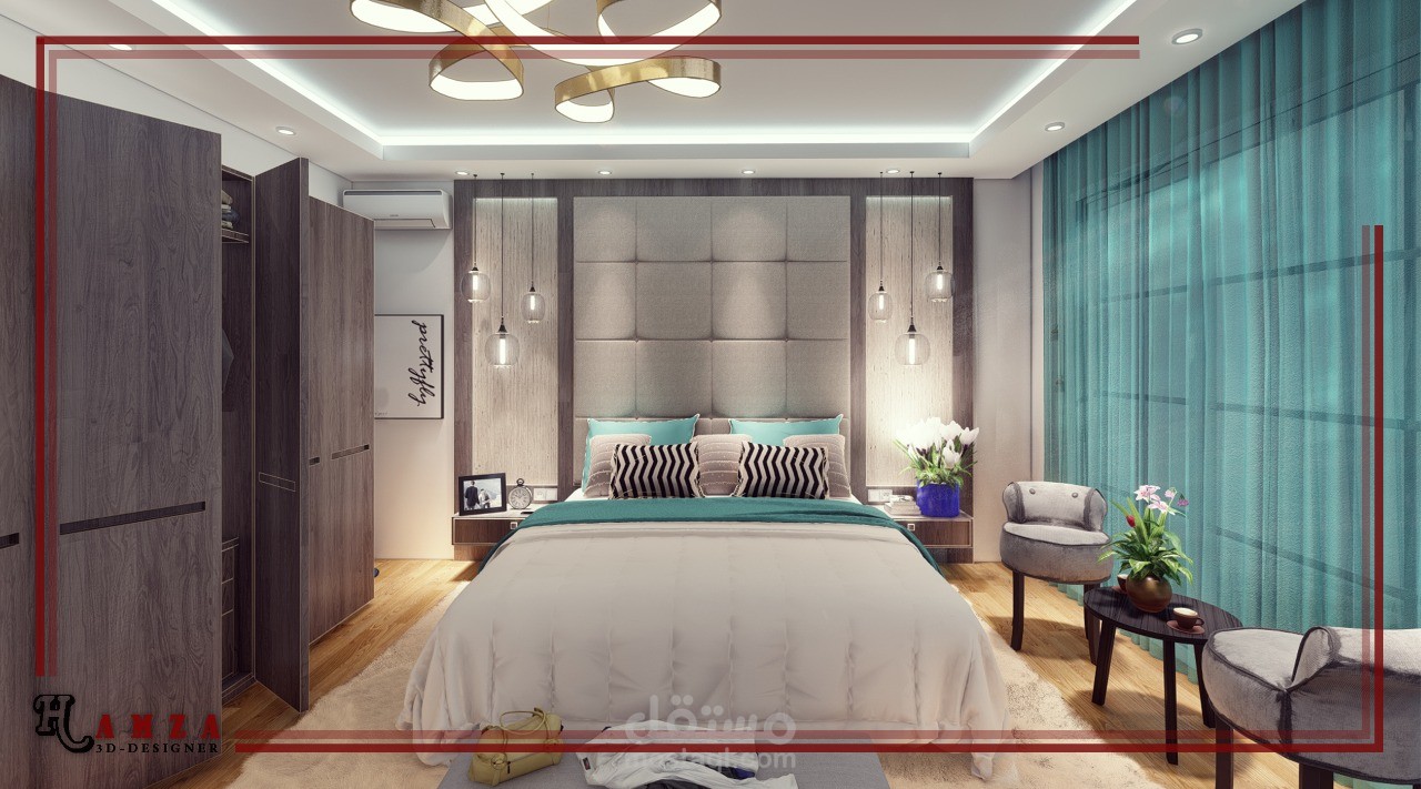 تصميم ثلاثي الأبعاد 3D واجهات أو أعمال أخرى