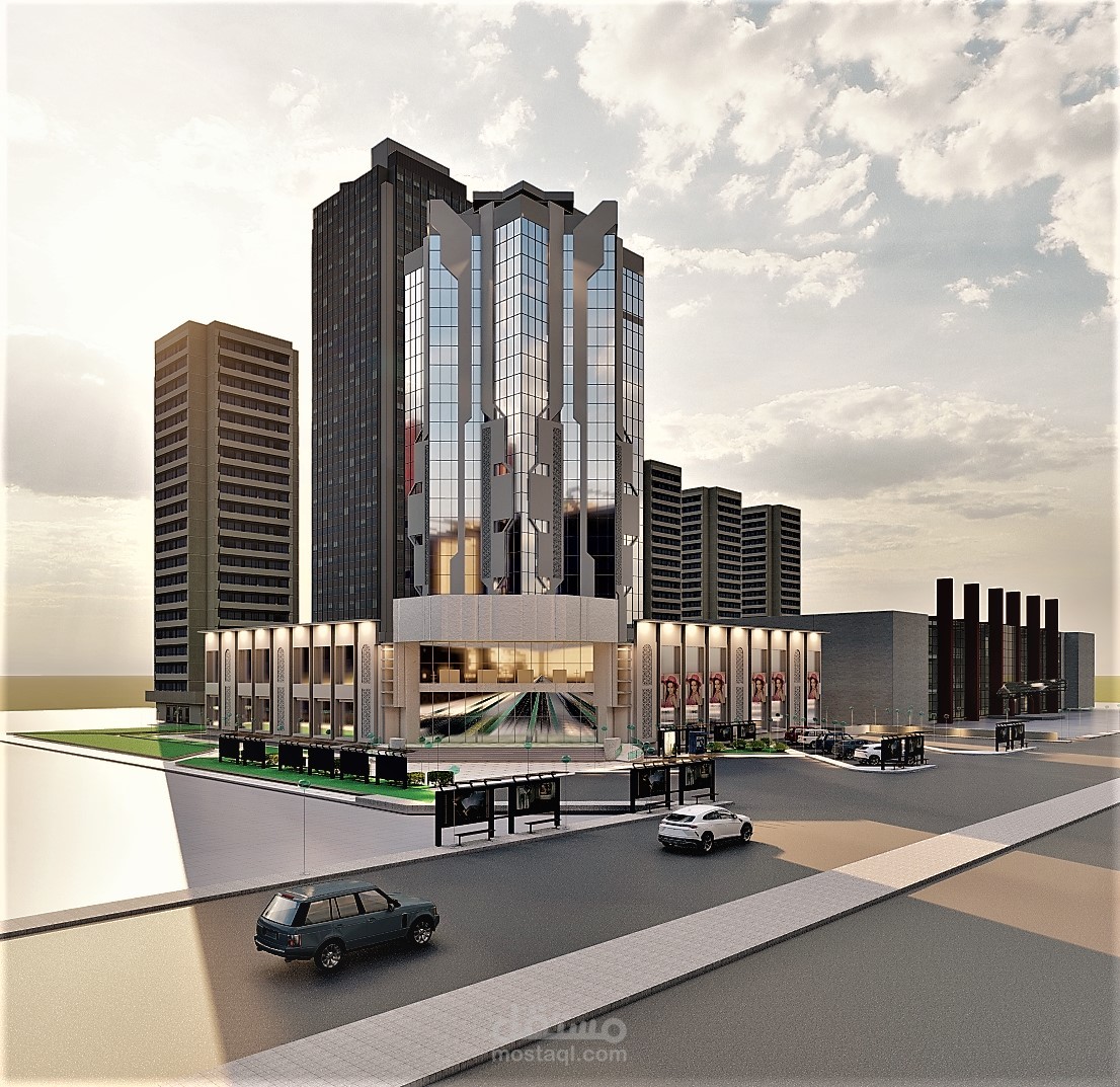 مبنى تجاري إداري