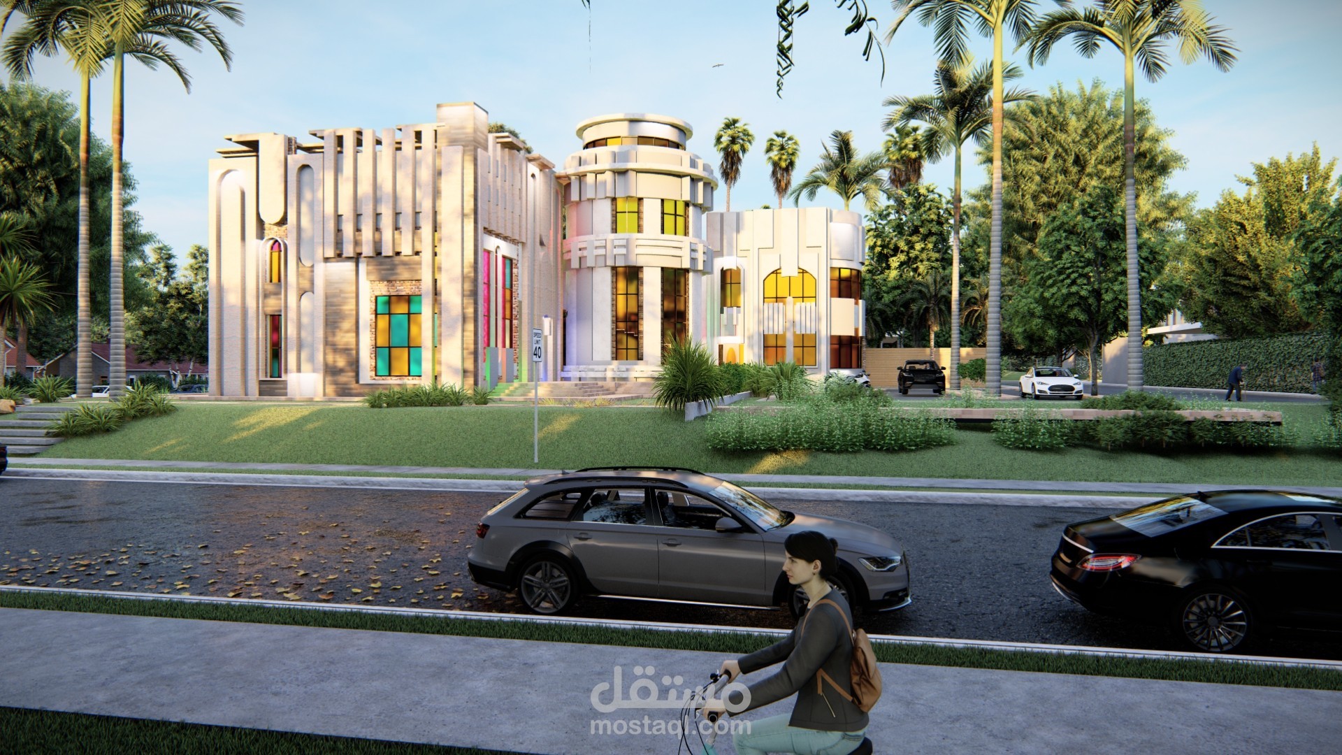 تصاميم الفلل والمباني