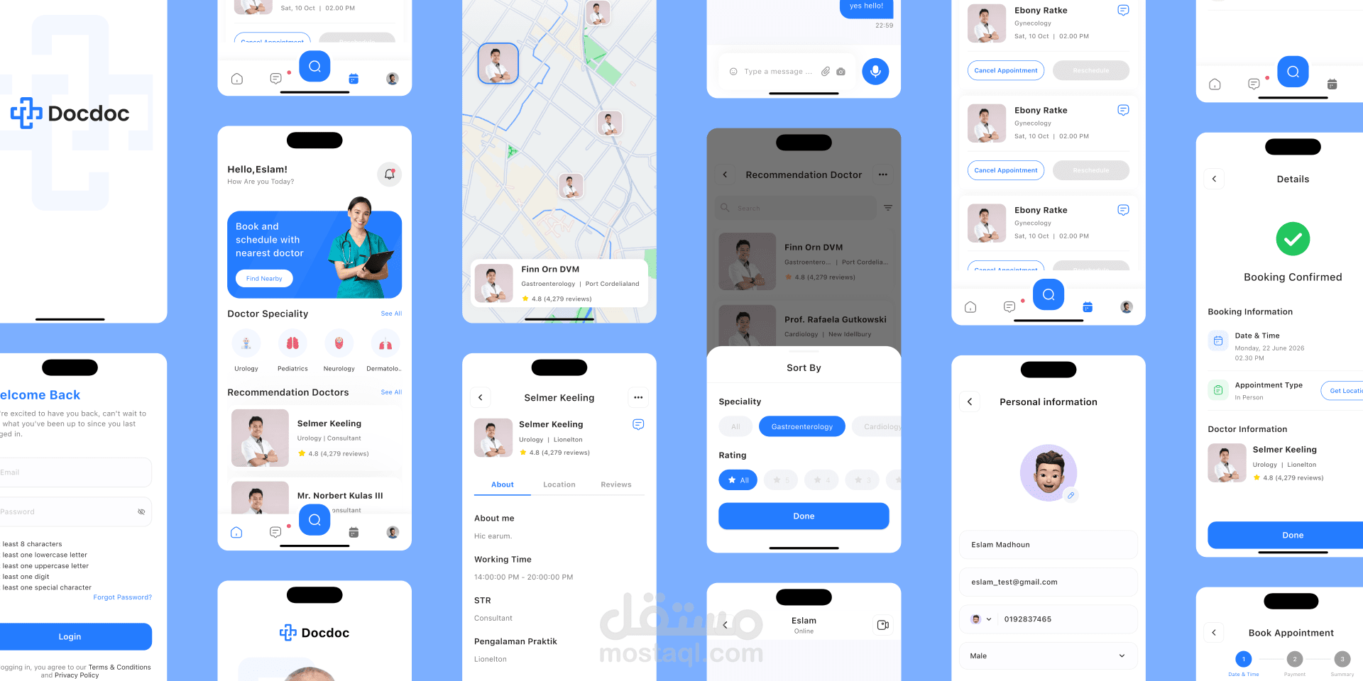 DocDoc — Medical Appointment Booking App