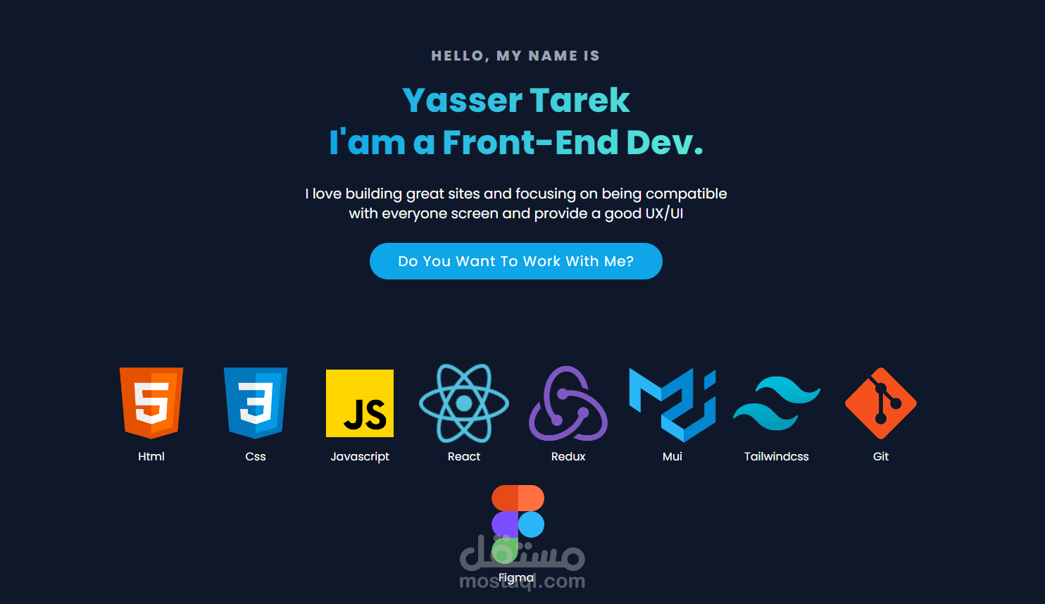 موقعي الشخصي الحالي