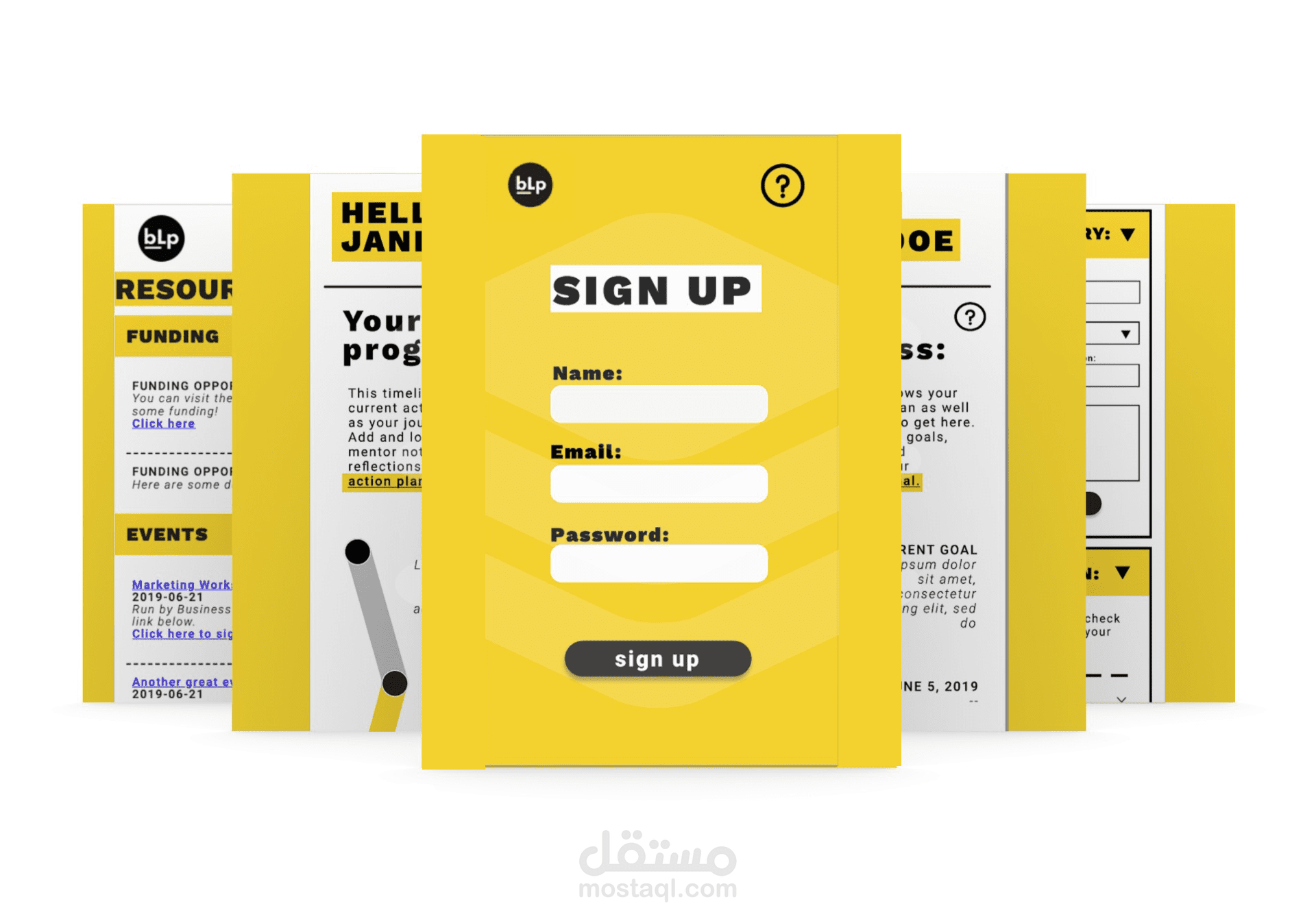 موقع Business Launchpad