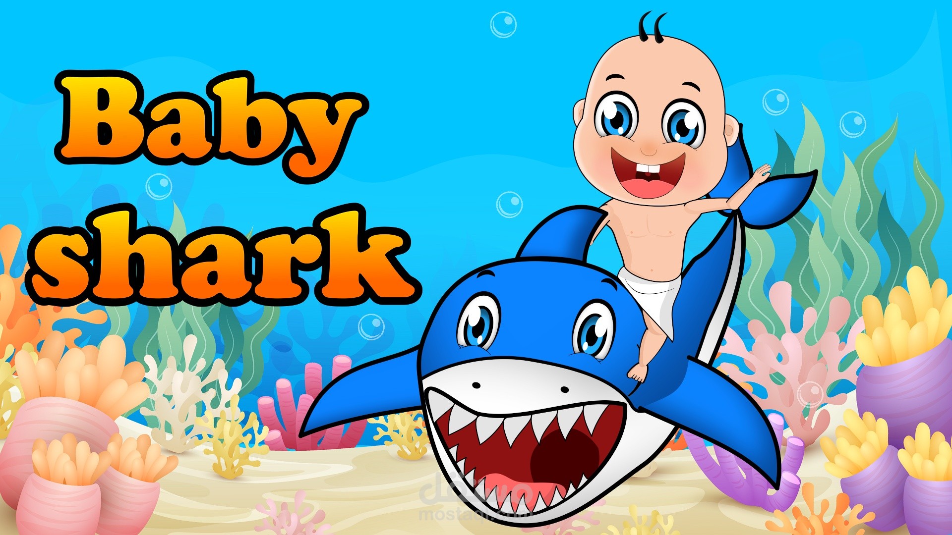 Baby Shark|New Animation Cartoon| #babyshark Most Viewed Video|Animal Songs|Songs for Children
