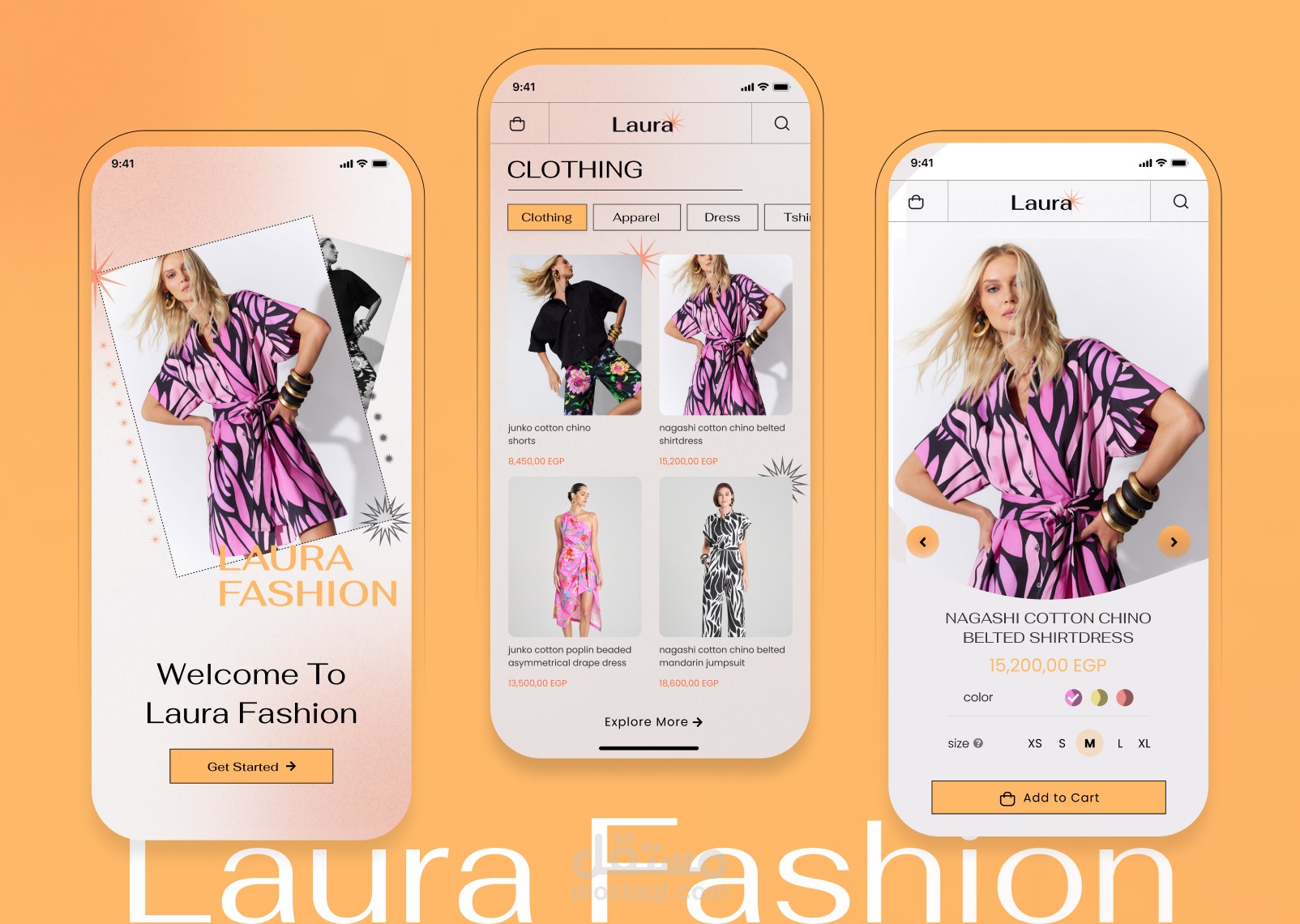 Fashion E-commerce Mobile App