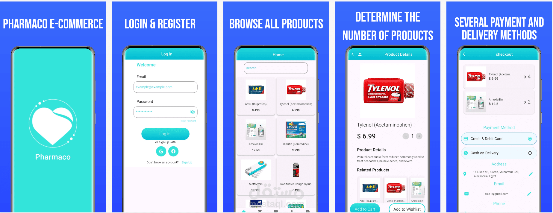 Pharmaco E-commerce App