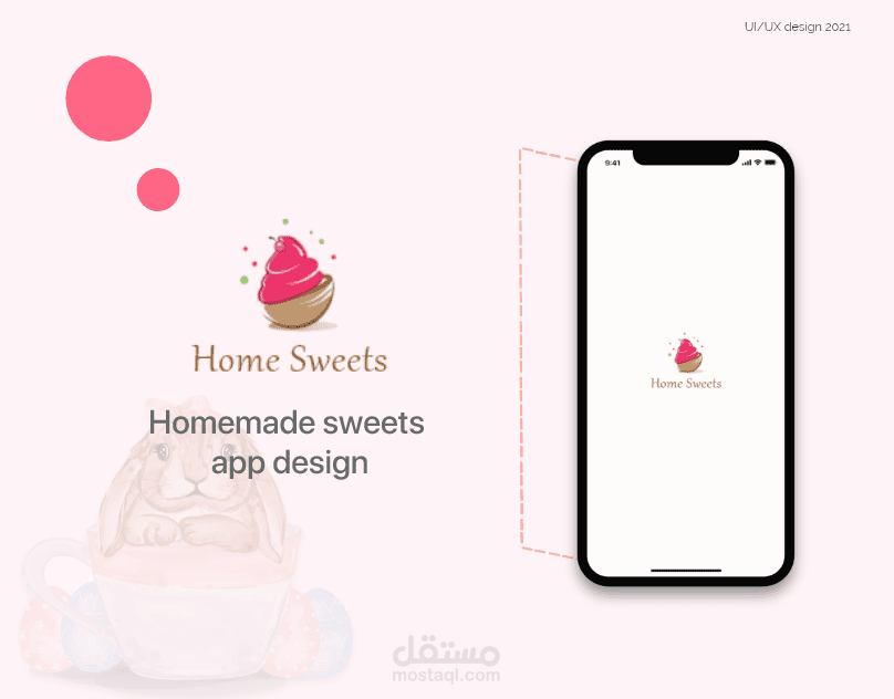 Home Sweets mobile app UI | UX