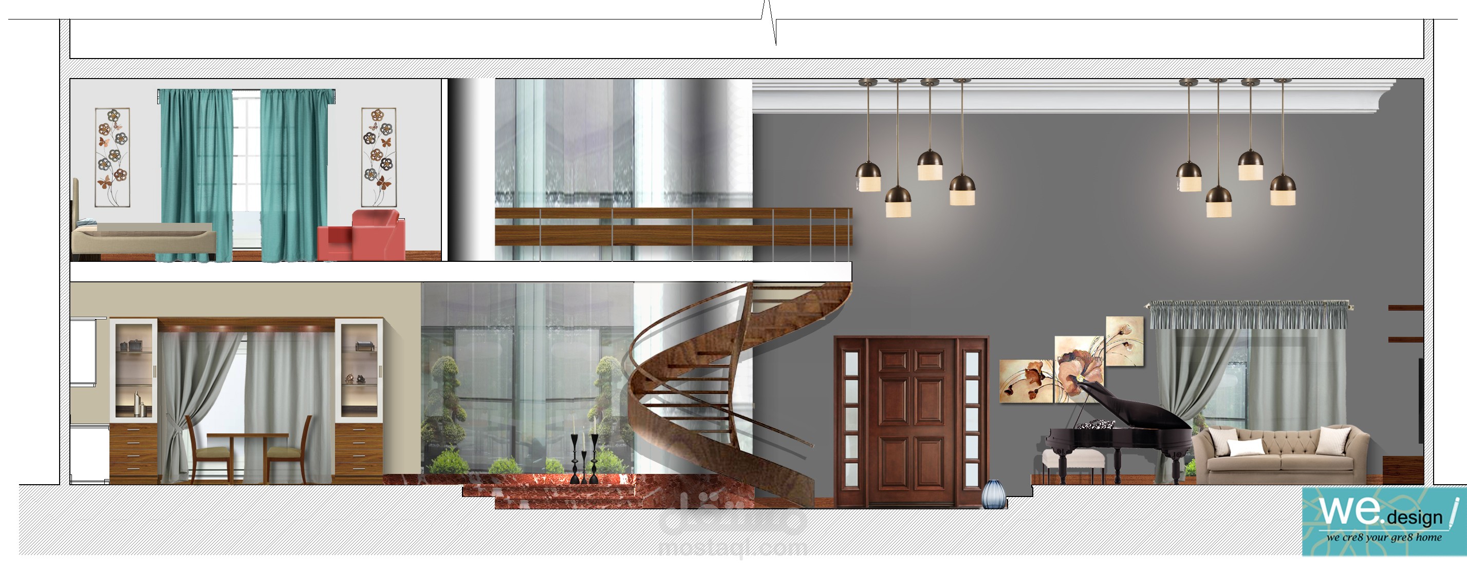 villa interior design