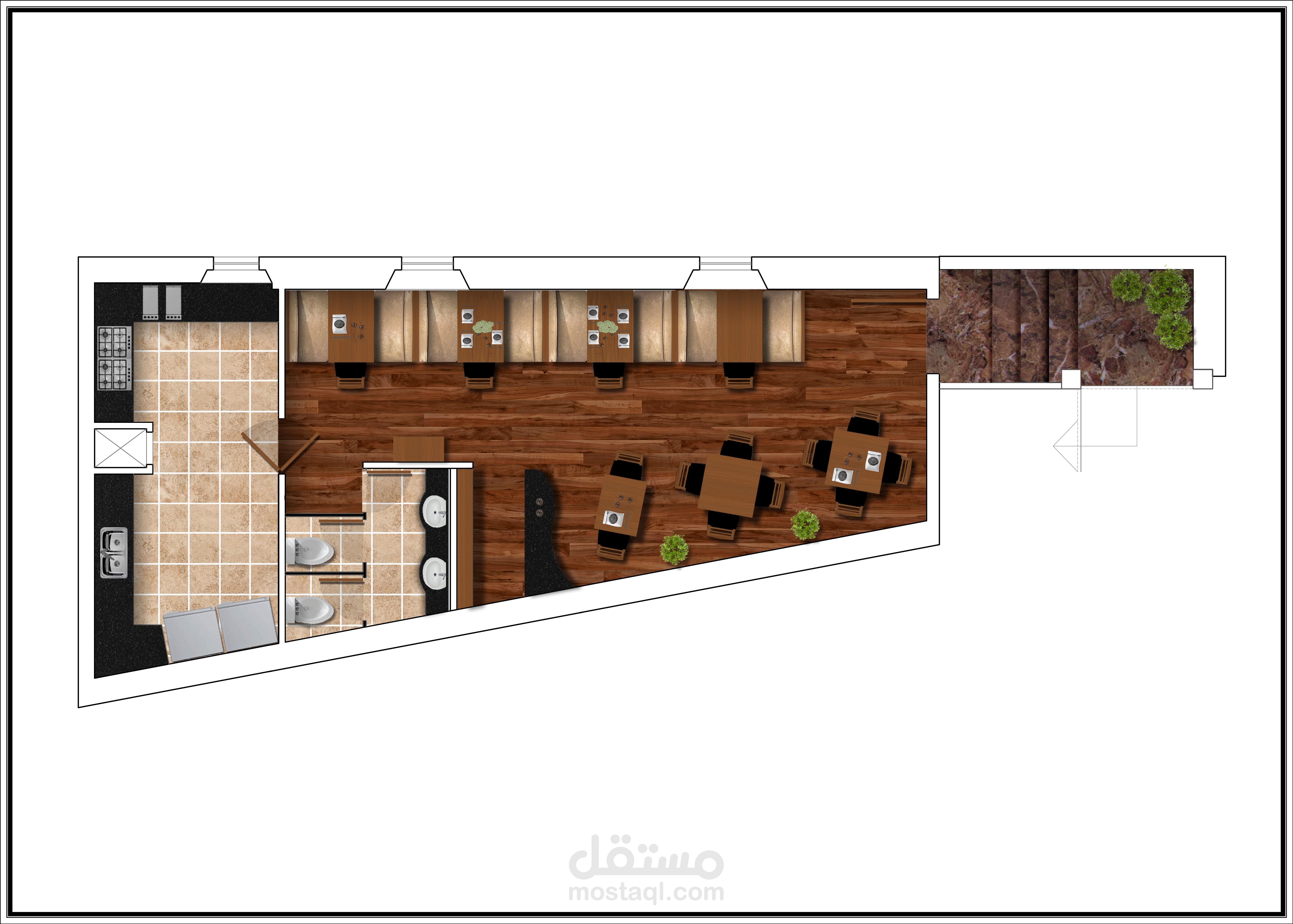 Italian restaurant and cafe