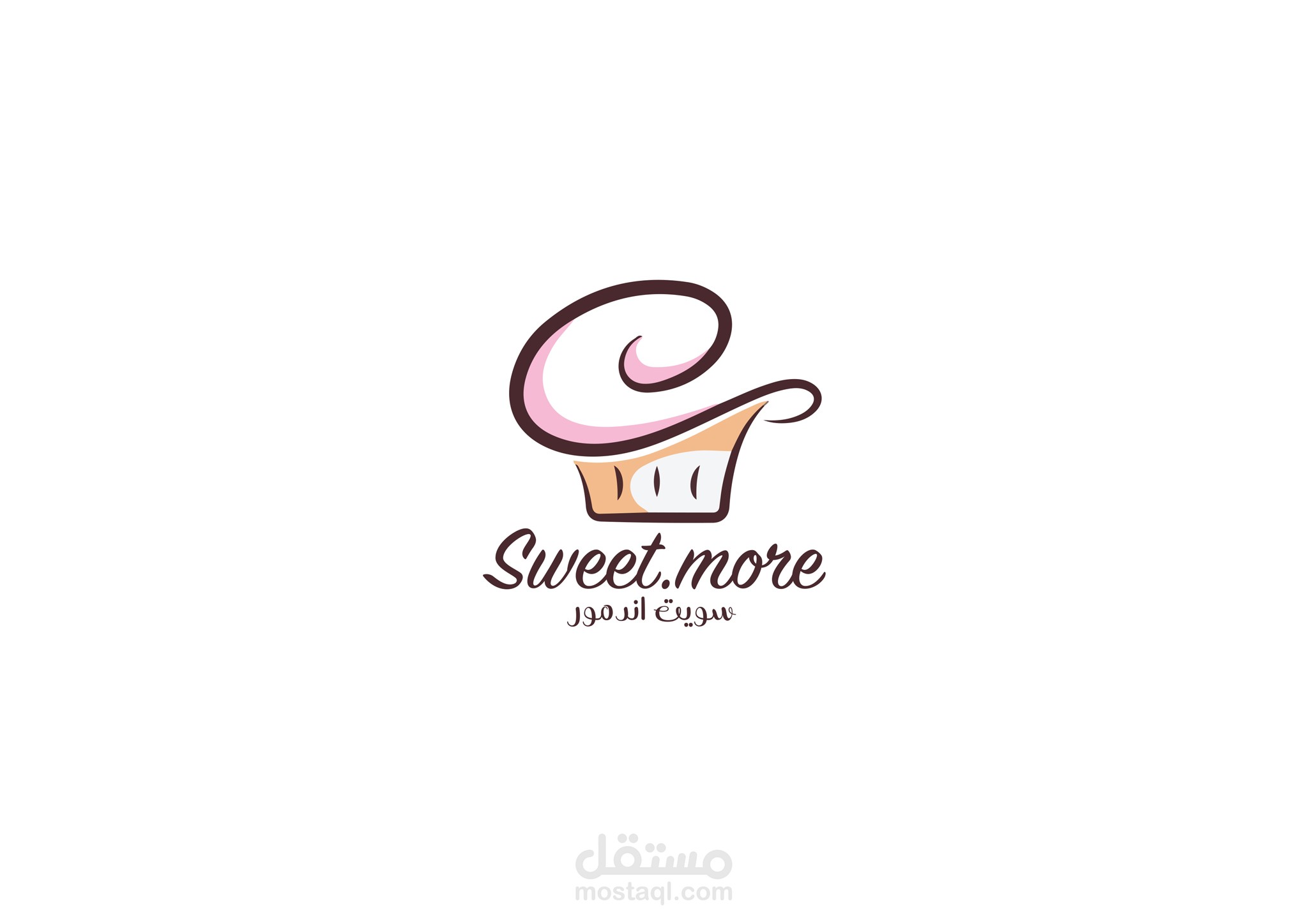 شعار حلويات احترافي