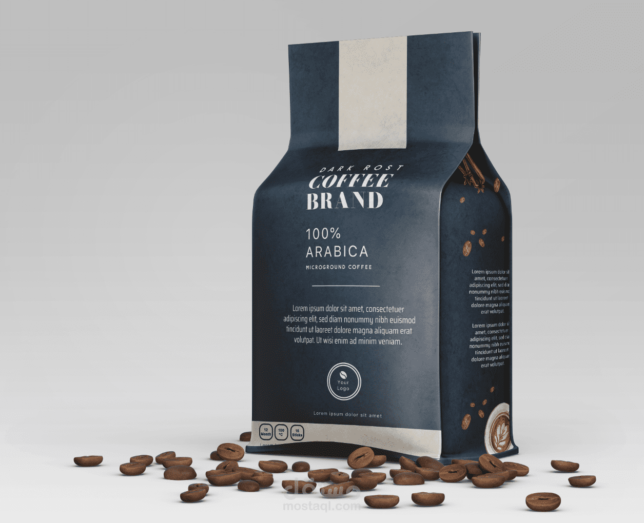 تصميم بكج قهوة