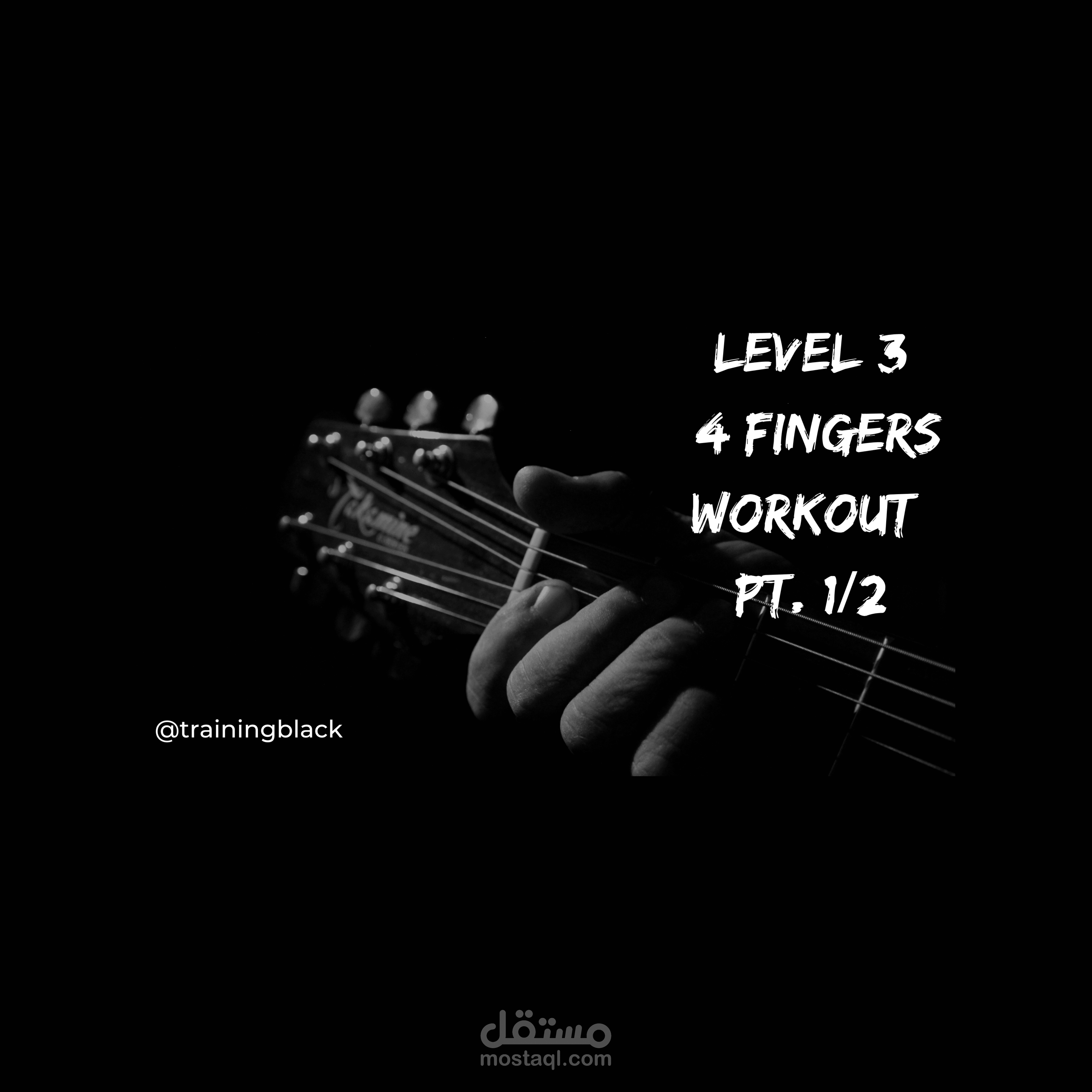 Graphic Design for TrainigBlack YouTube Channel