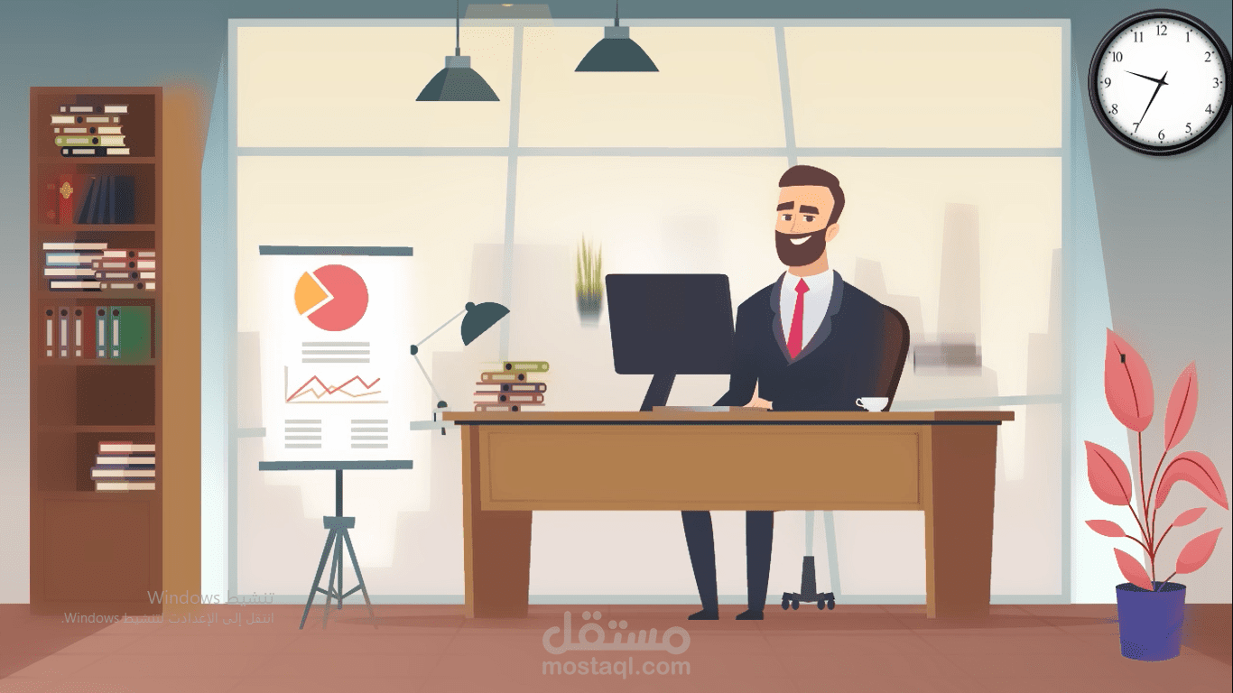 فيديو موشن جرافيك احترافي لشركتك