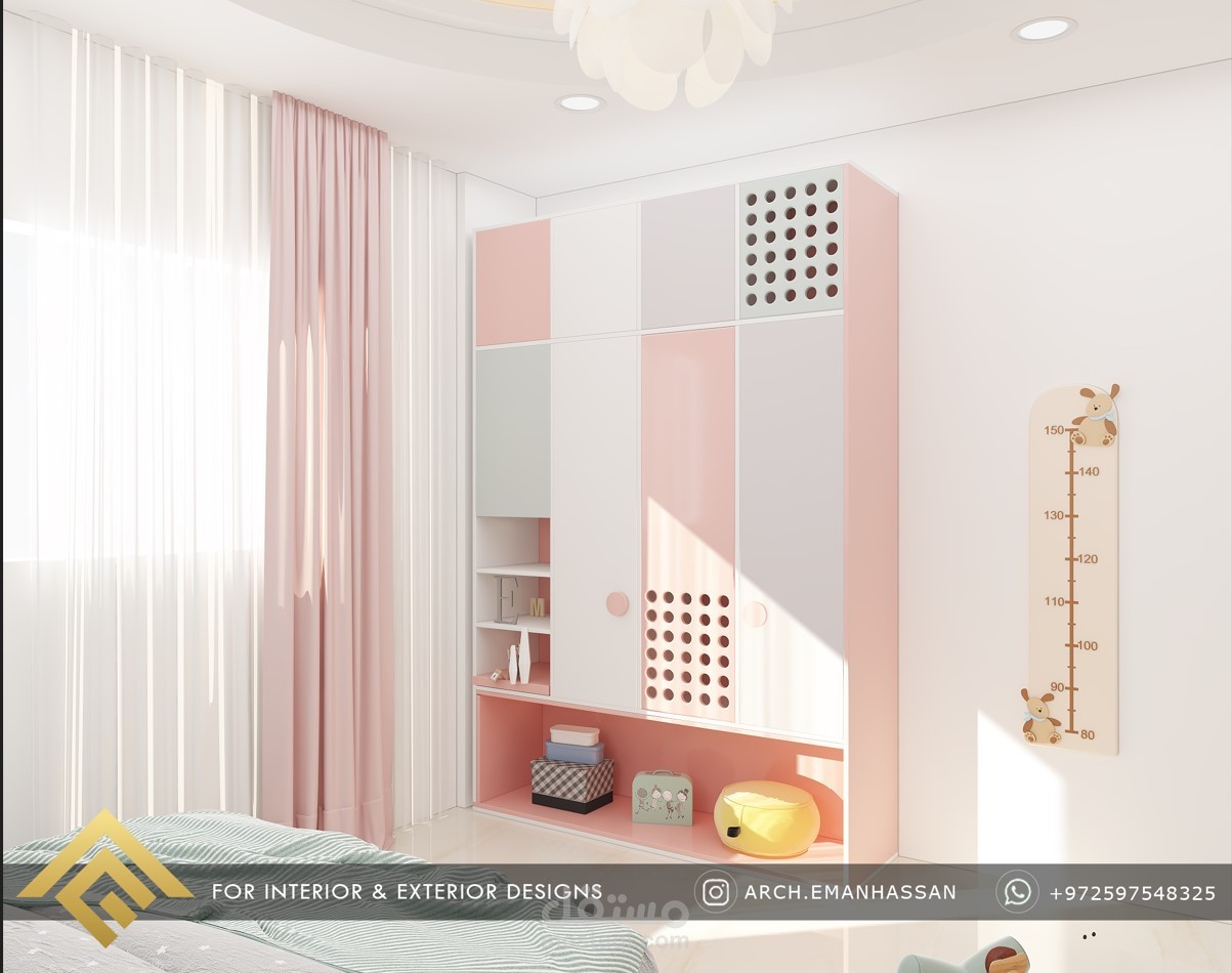 تصميم غرفة اطفال