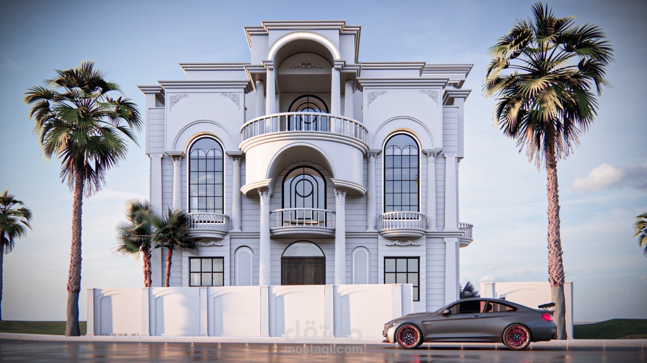 تصميم قصر