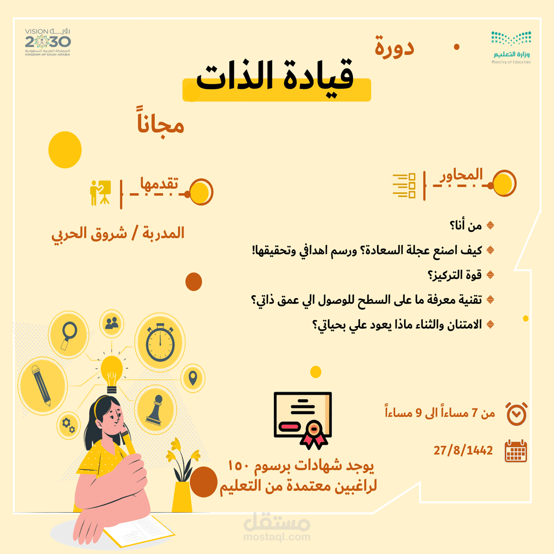 اعلان  دورة