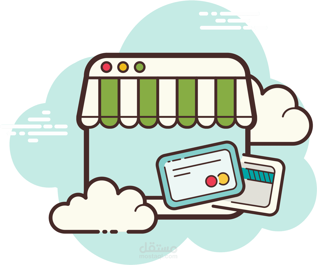 (A store selling products  (Laravel