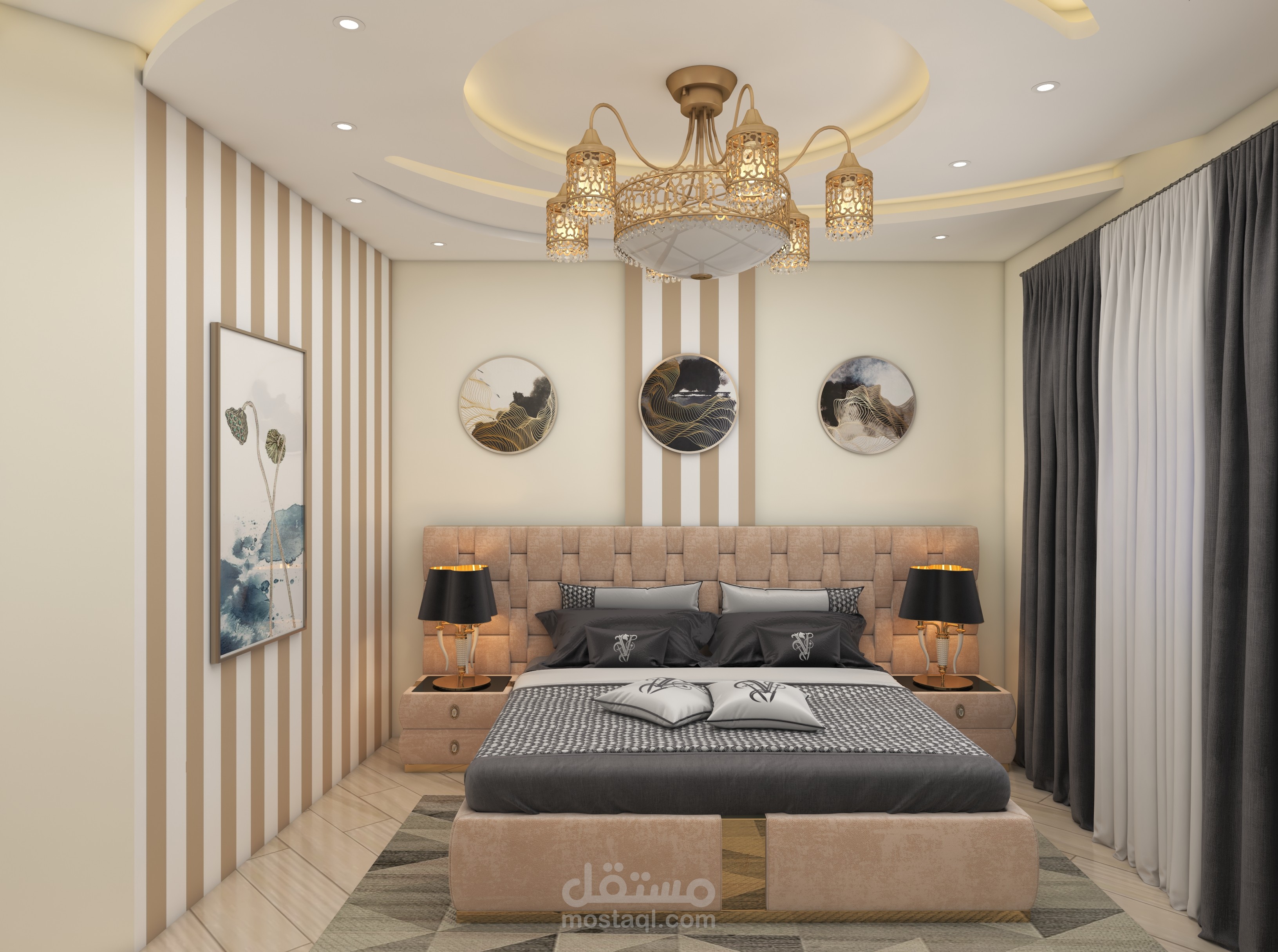 Master bedroom design