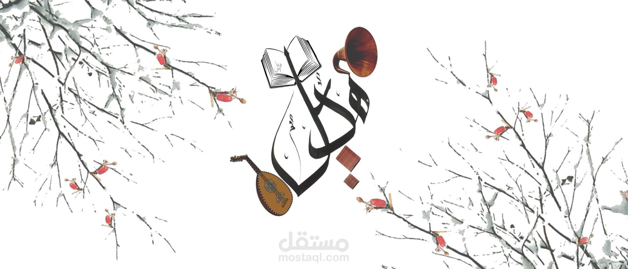 تصاميم يتم طباعتها على الأكواب .