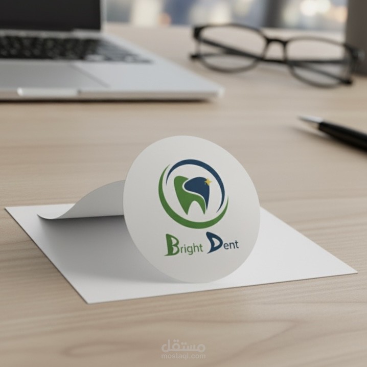 تصميم هوية متكاملة لعيادة أسنان متخصصة