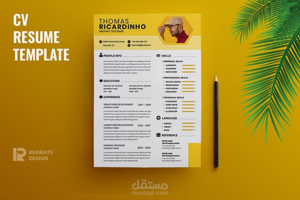 Curriculum vitae (CV)  .