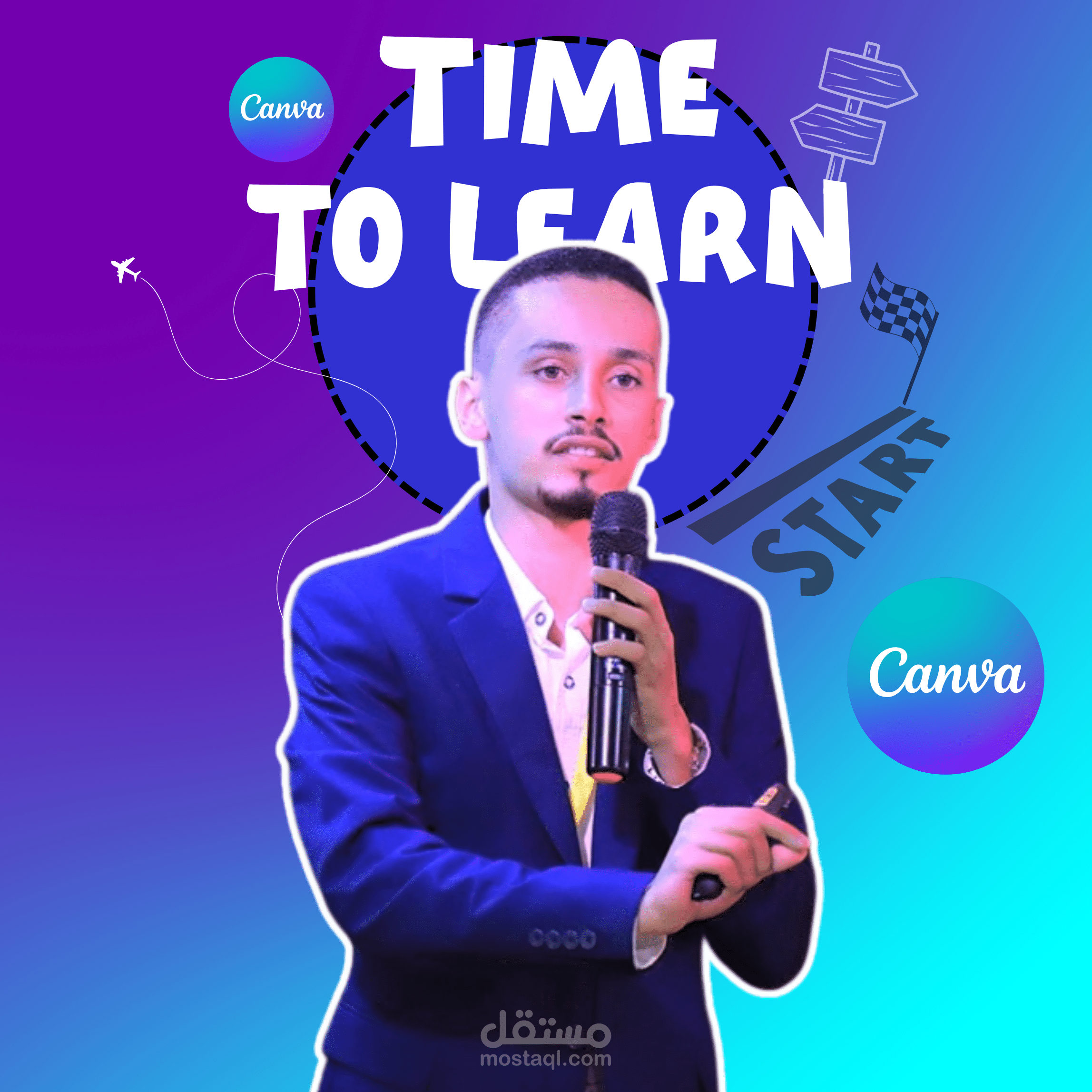التصميم من خلال كانفا