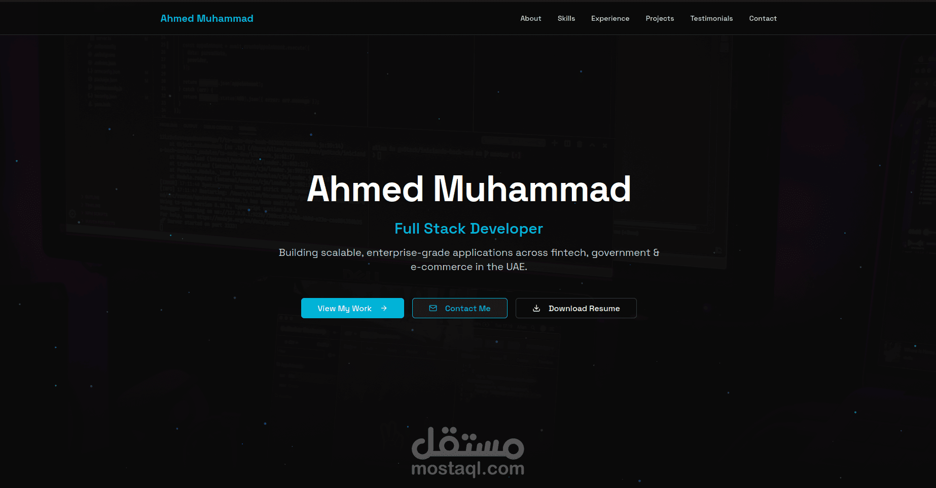 Personal Portfolio Website