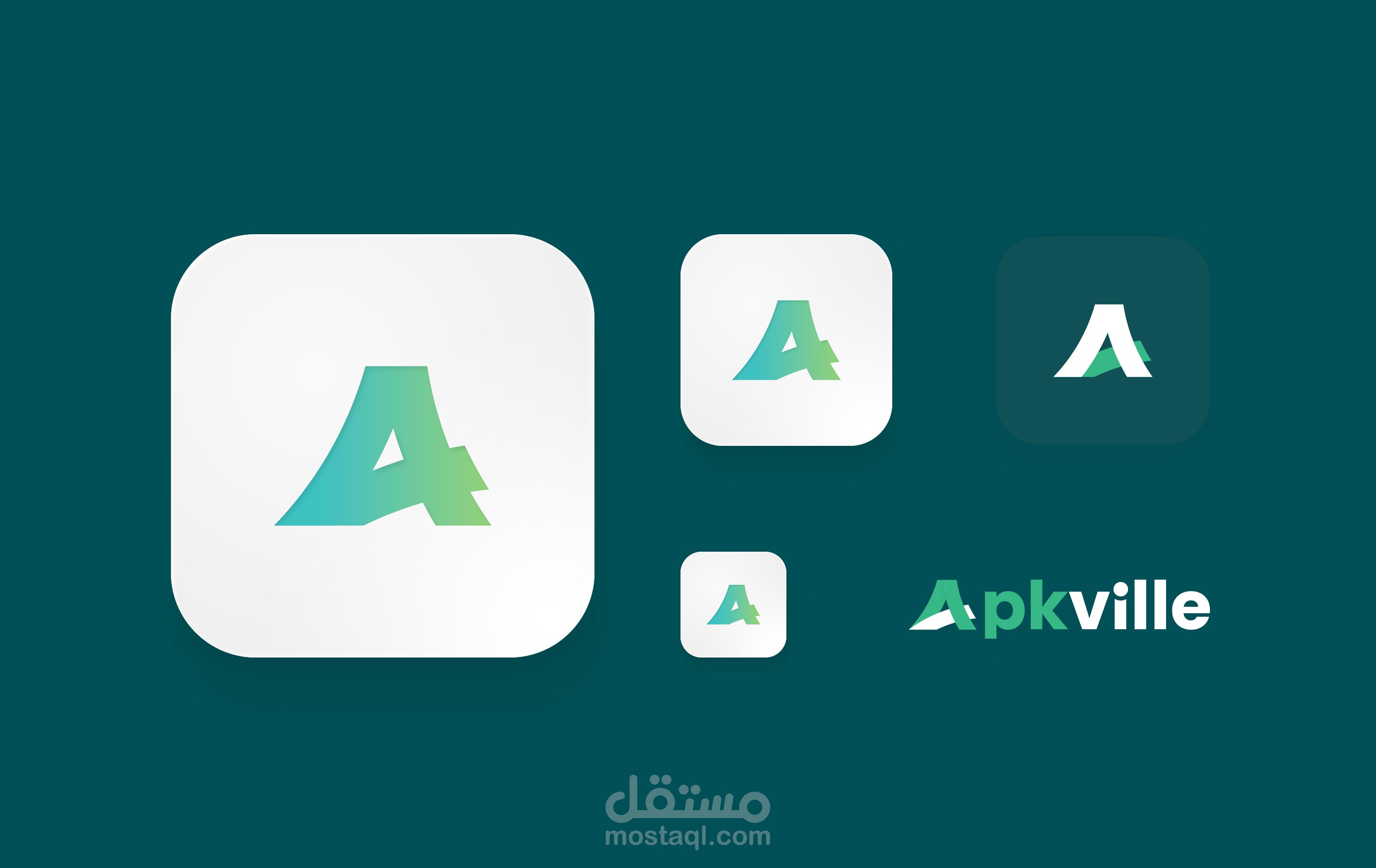 Apk ville Icon App Design