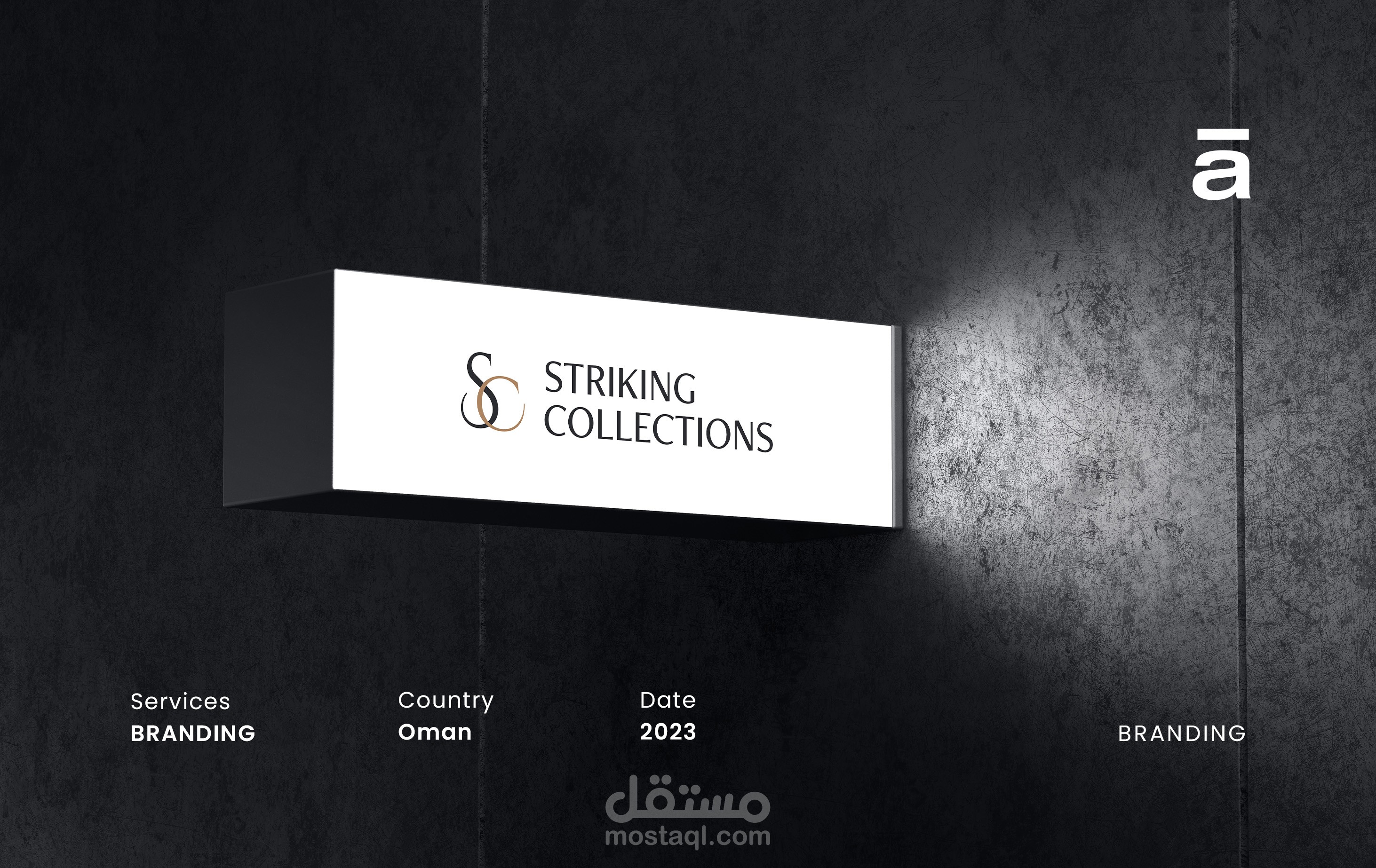 Striking Collection - Brand building and Identity