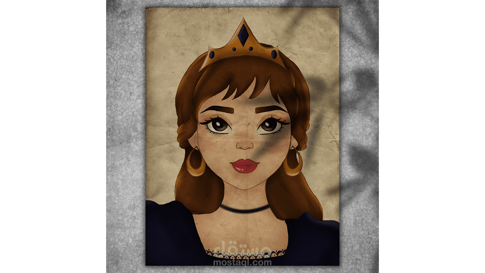 رسوماتي من كتاب الأميرة سارة و الضفدعة