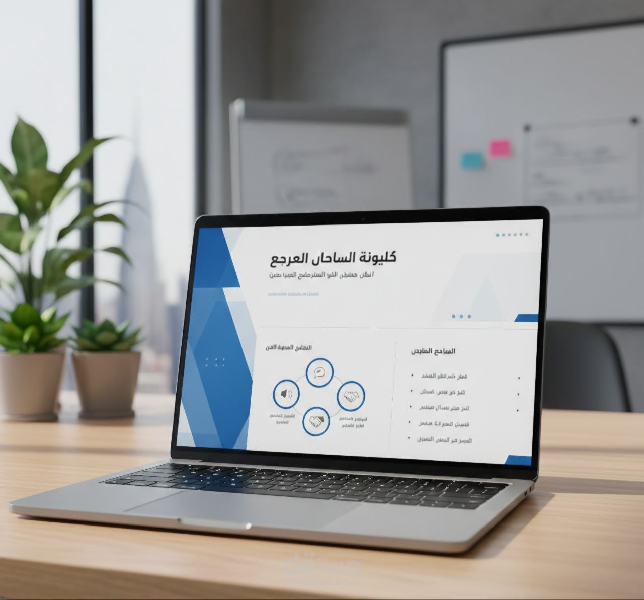 إعداد حقيبة تدريبية متكاملة حول "مهارات التواصل الفعال في بيئة العمل"