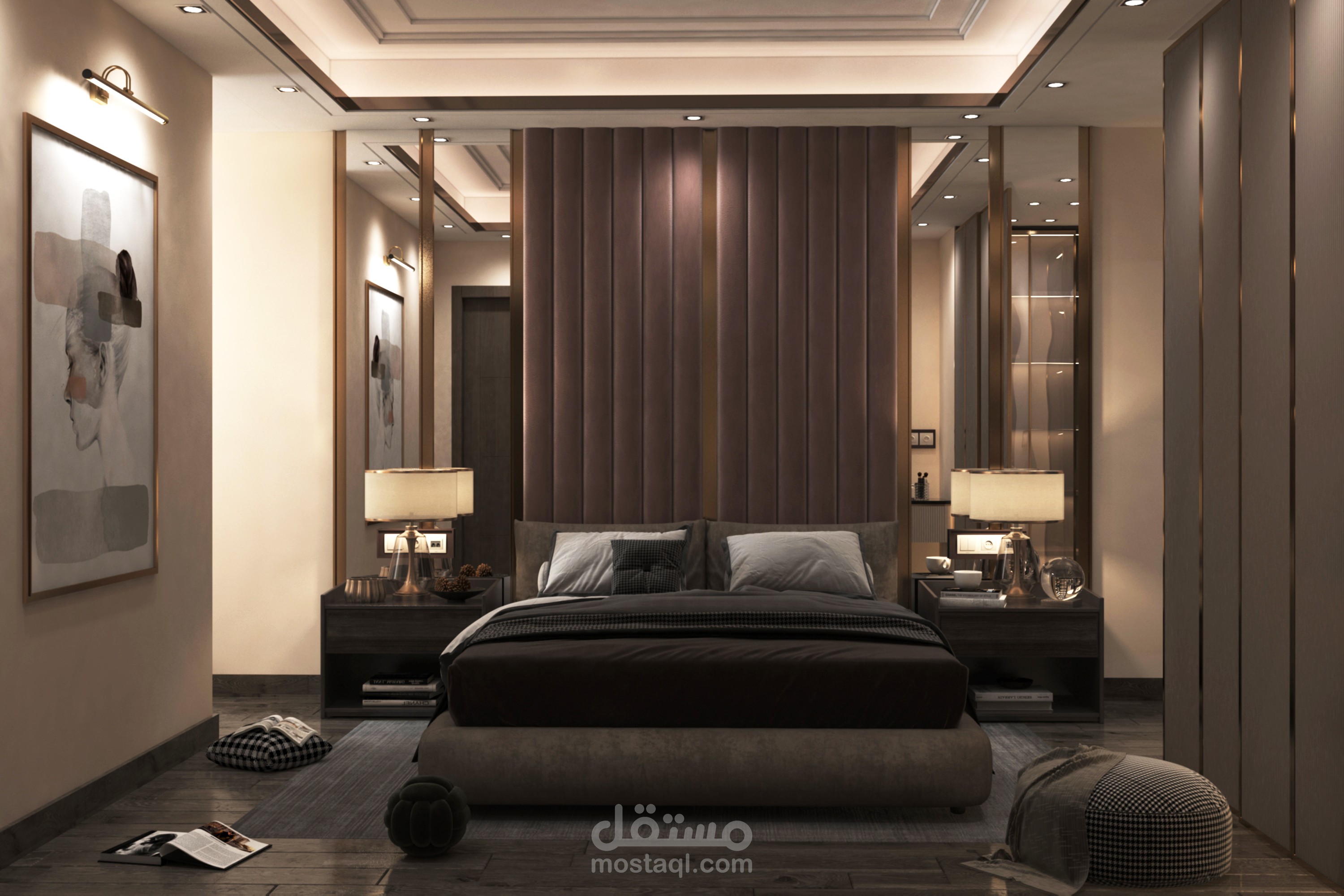 تصميم اوضه نوم