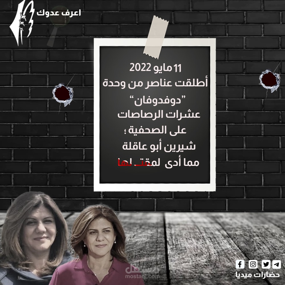 تصاميم اخبارية لصالح وكالة اخبار حضارات ميديا