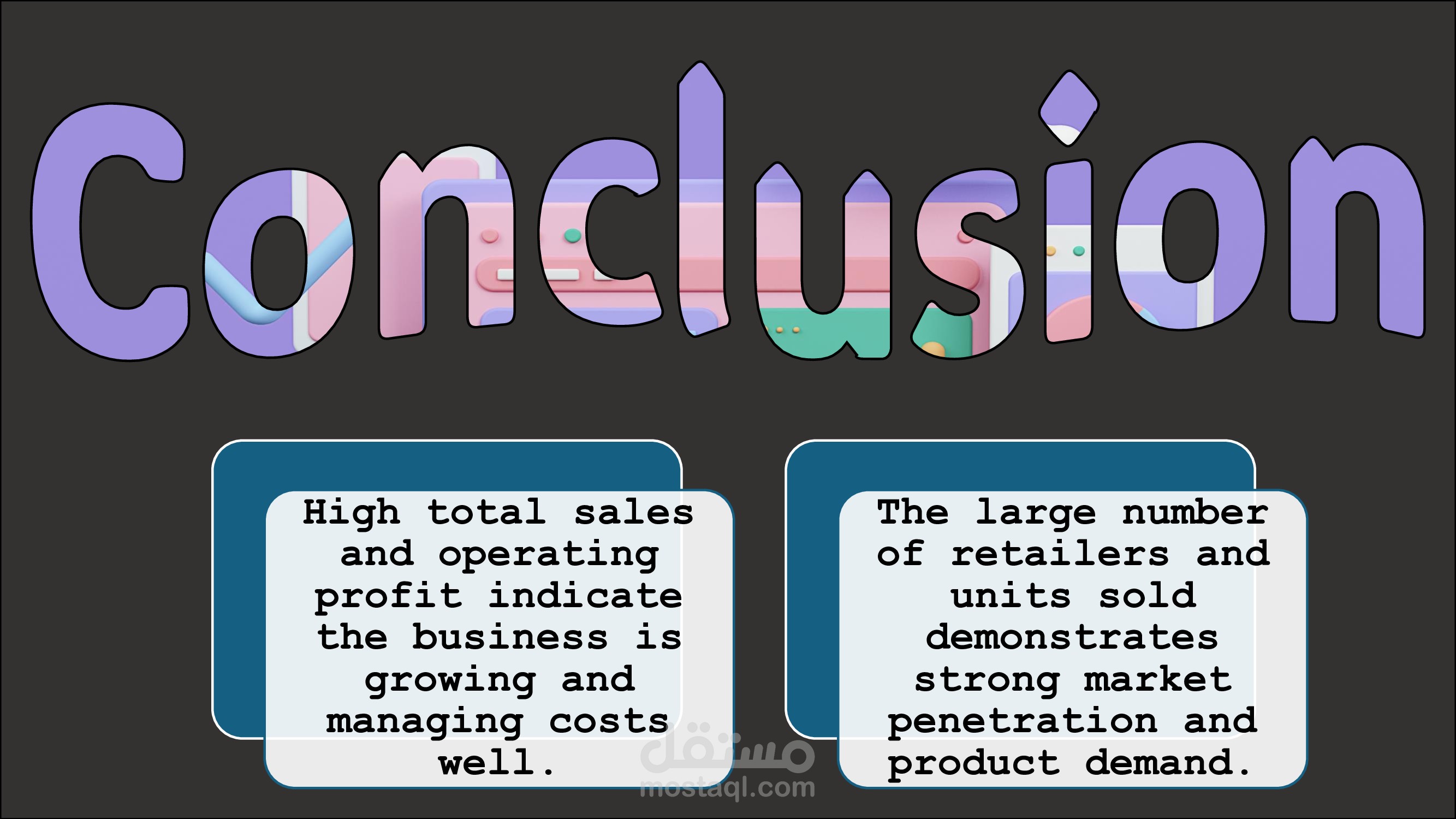 عروض PowerPoint احترافية: قصة بصرية واضحة، تصميم متسق، وتأثير يسهّل الإقناع.