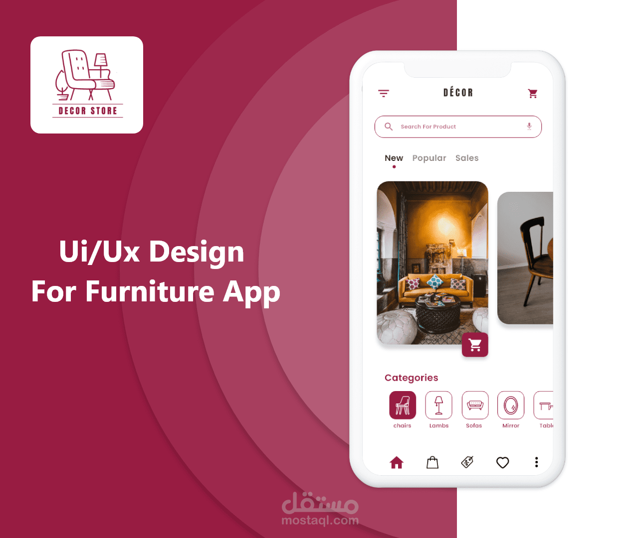 Decore Store - Ecommerce