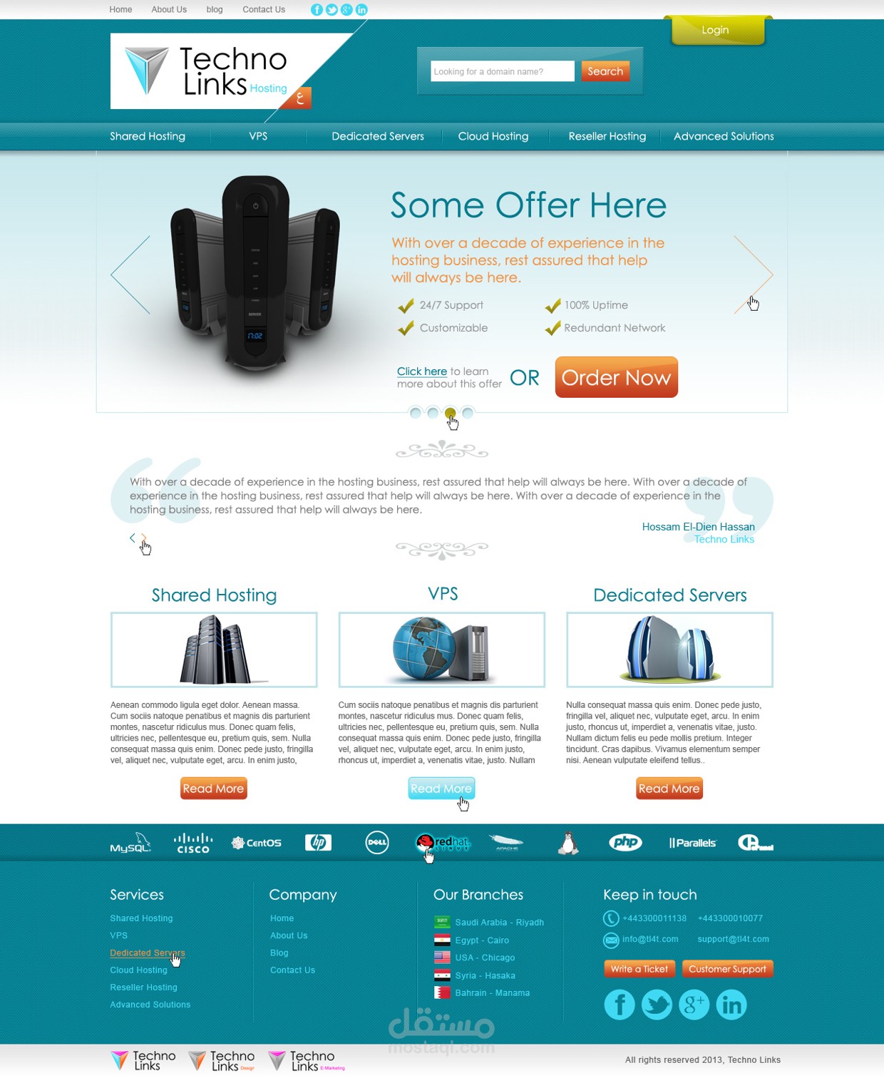 Techno Links Website