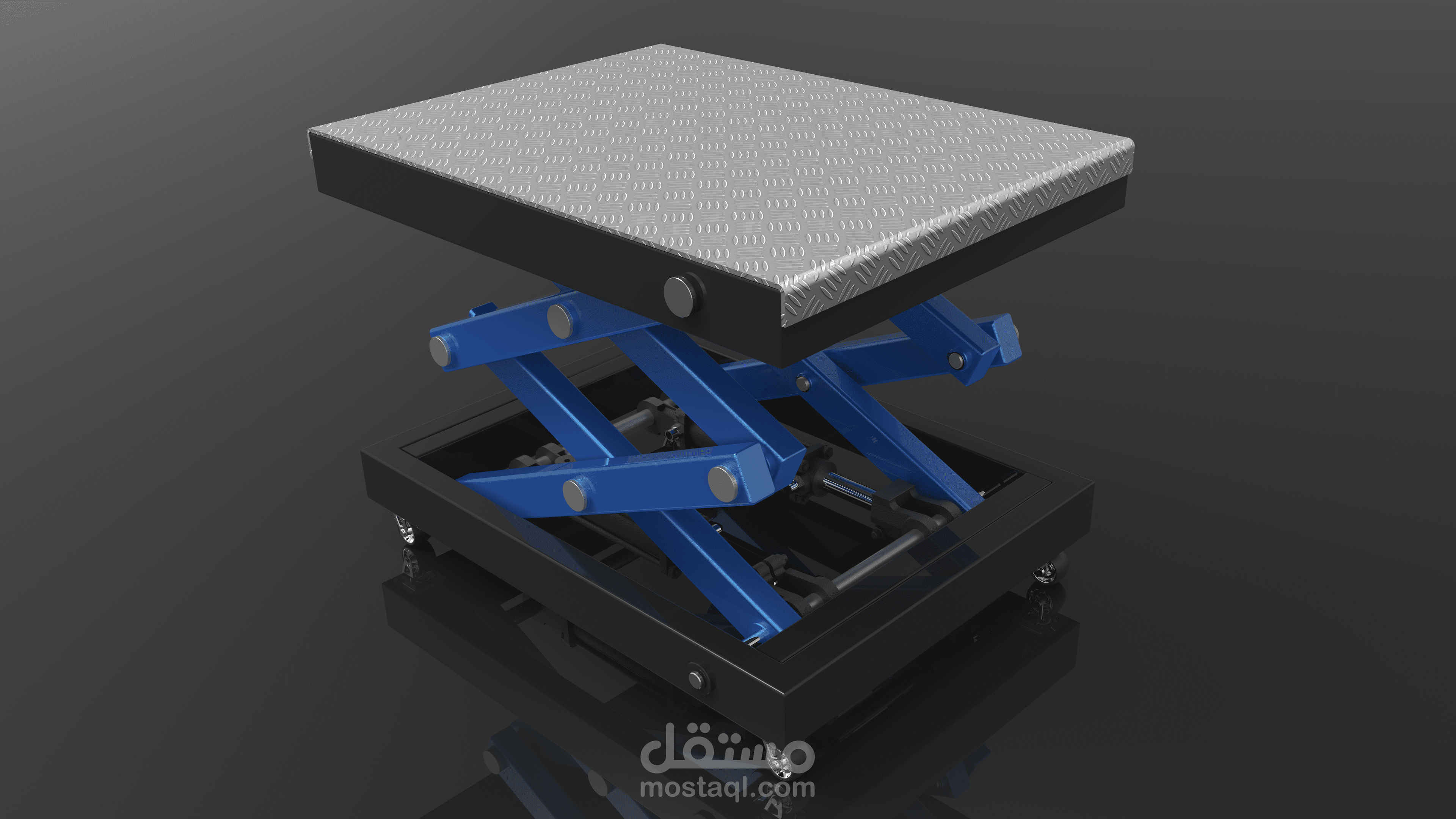 طاولة رفع ميكانيكية