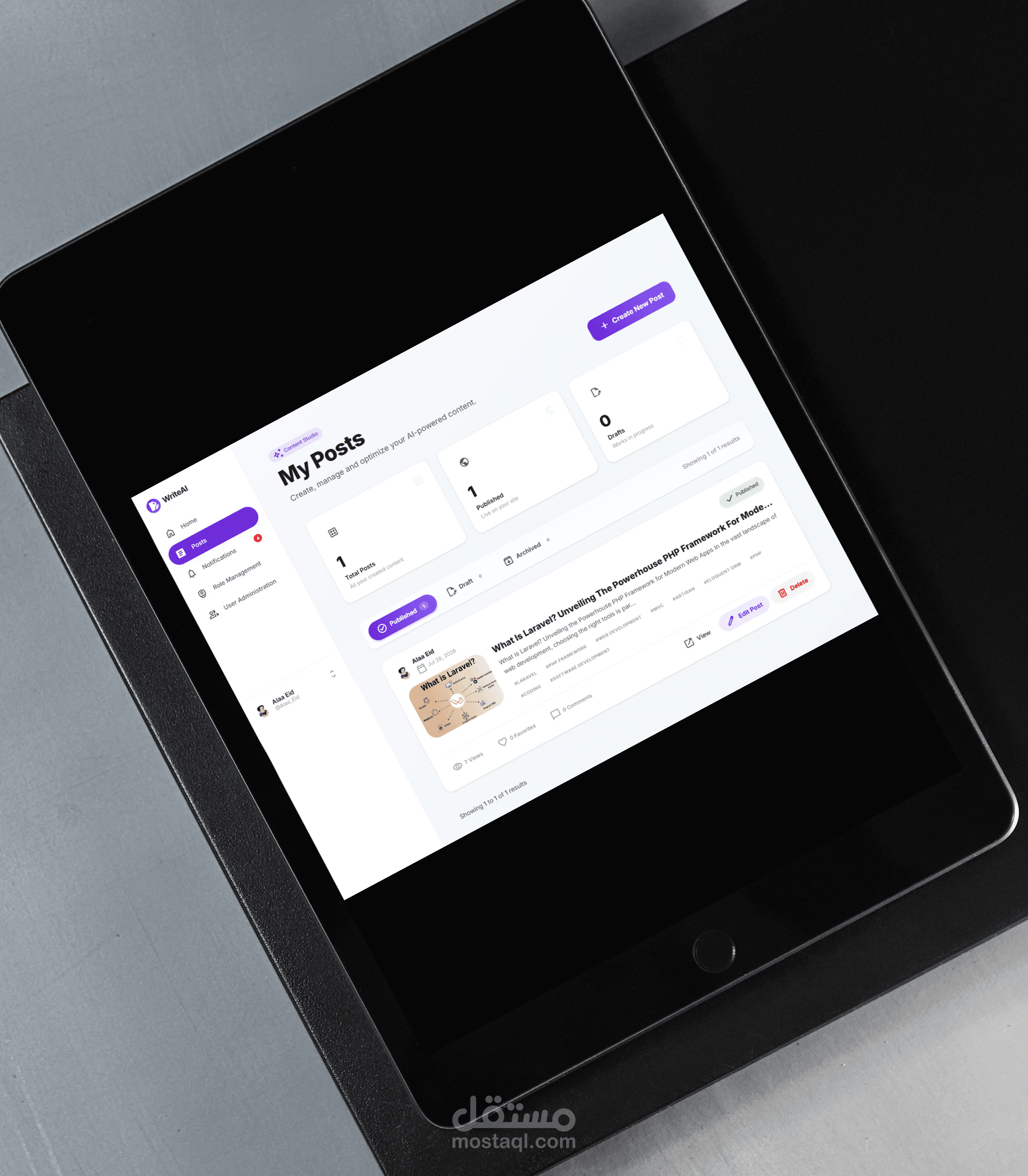 AI Blogging Platform