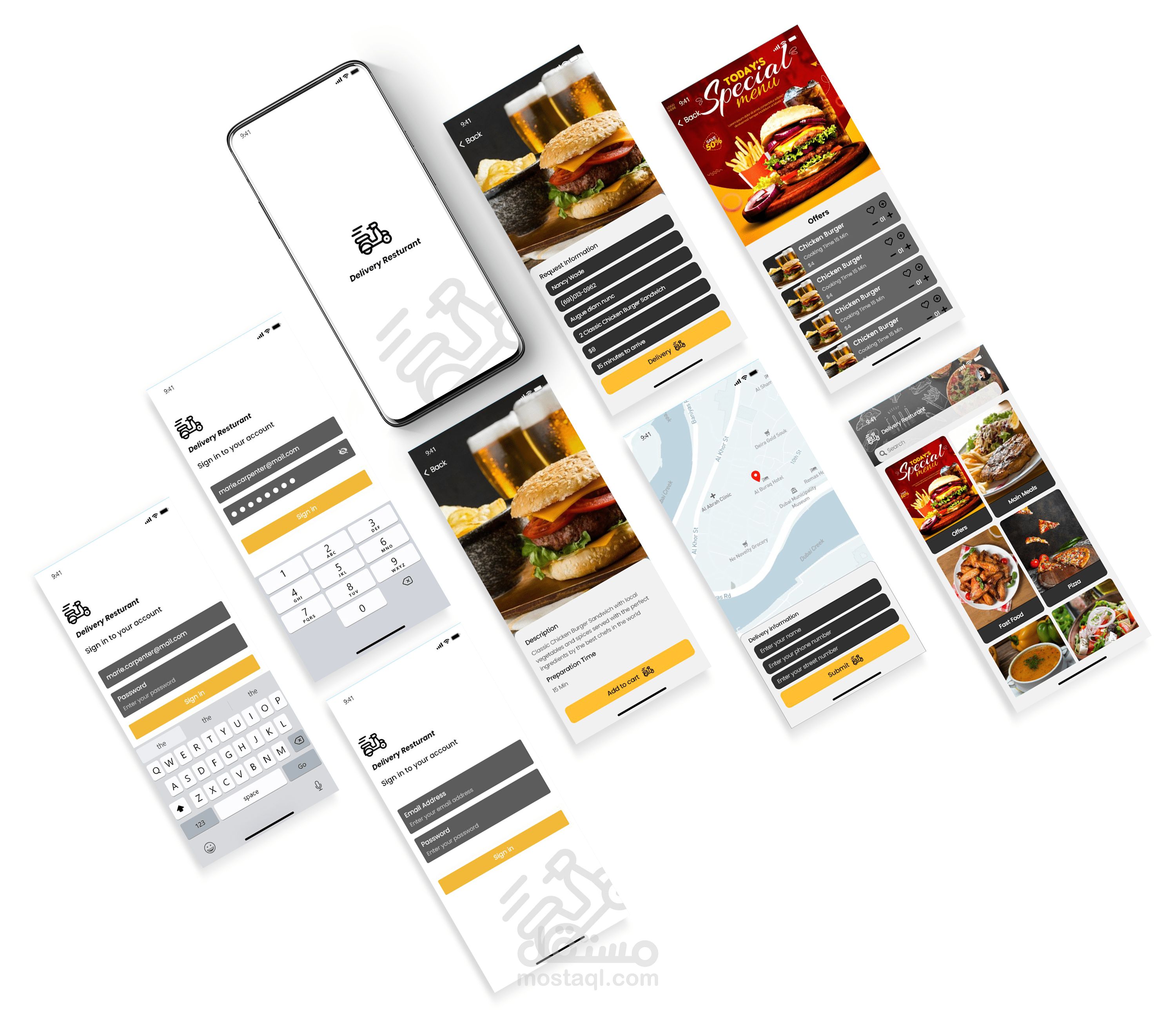 تصميم موبايل