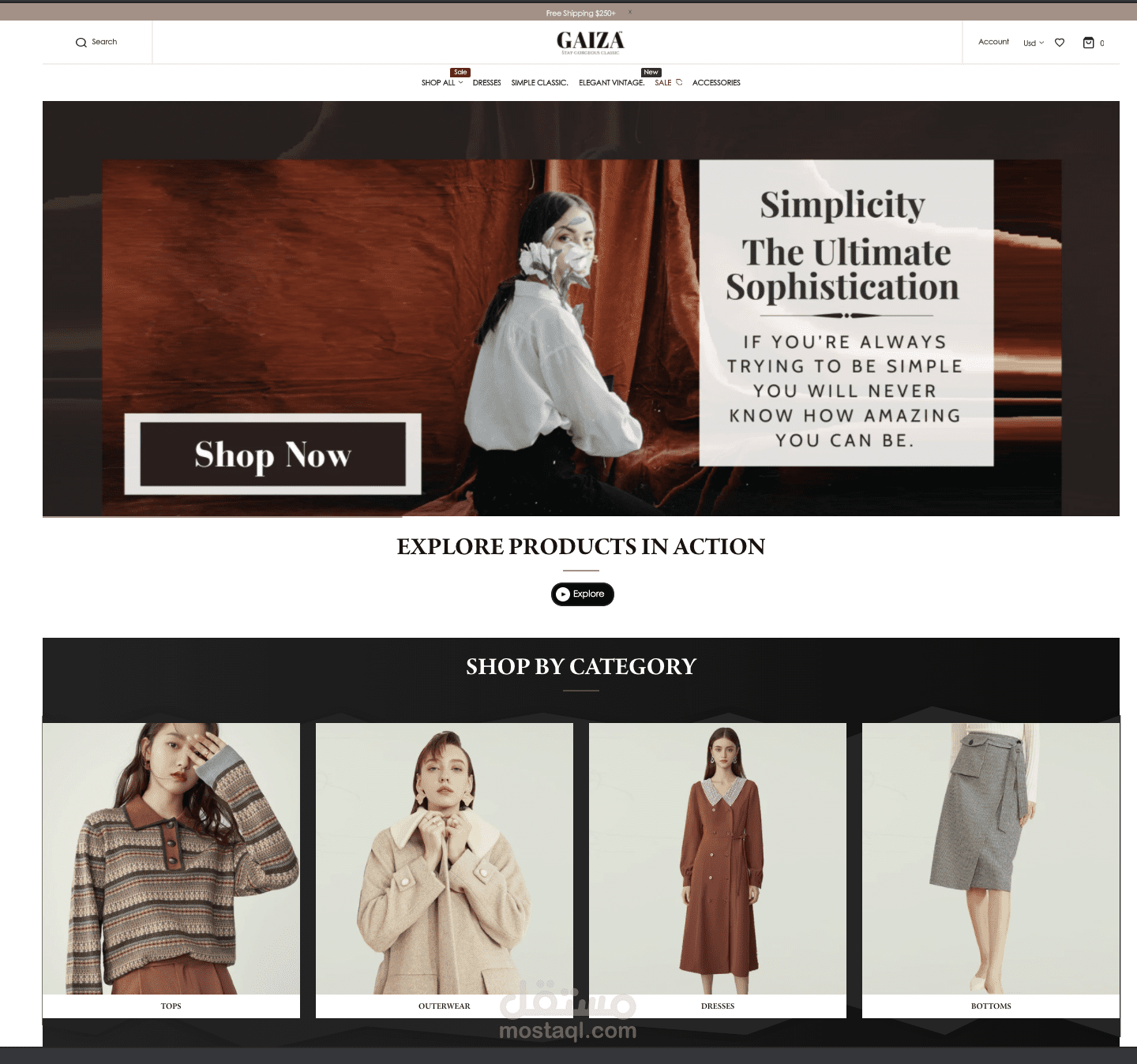 متجر الكتروني Shopify وصناعة علامة تجارية من الصفر.